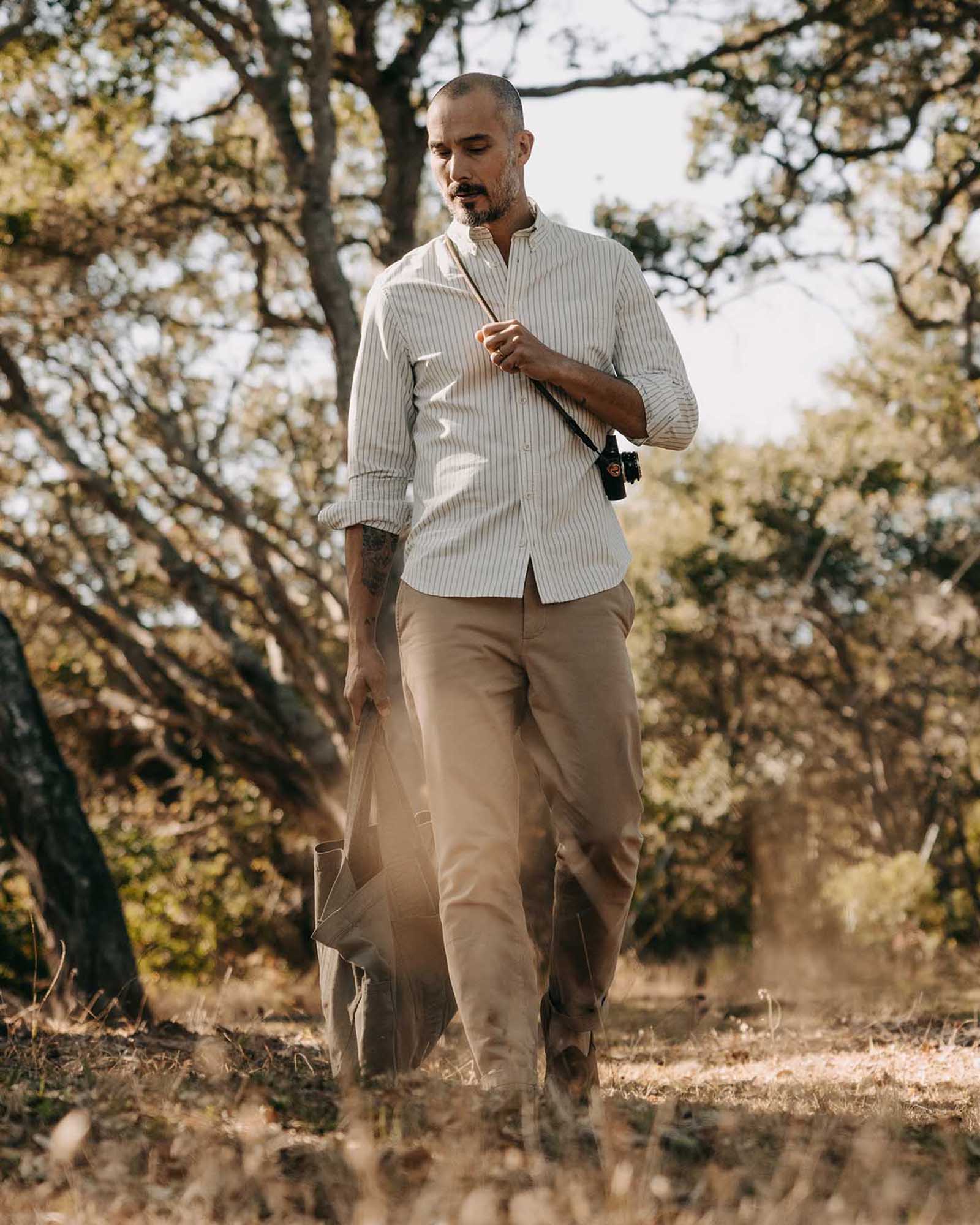 The Jack in White Stripe Oxford - Image 4