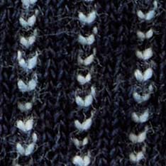 The Jackson Jacket in Rinsed Indigo French Terry Stripe - Image 10