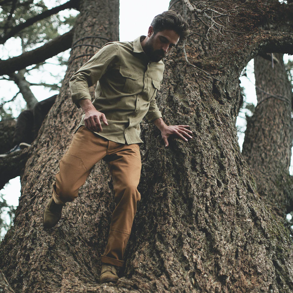 Khaki Twill Highlands Shirt - Image 5