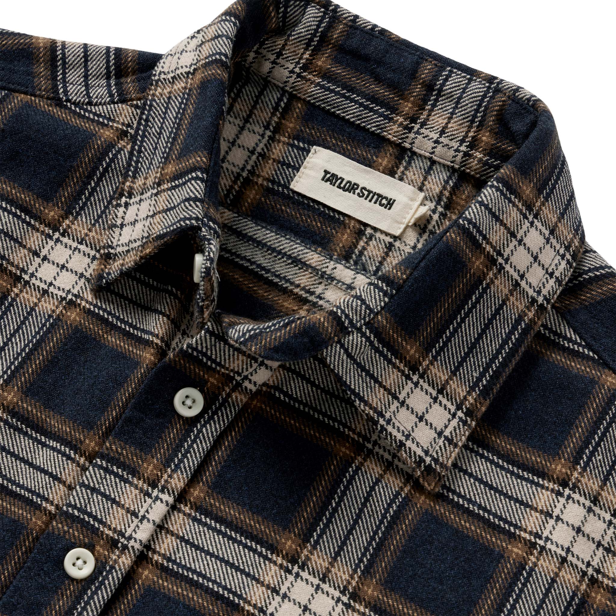 The Ledge Shirt in Admiral Plaid - Image 6