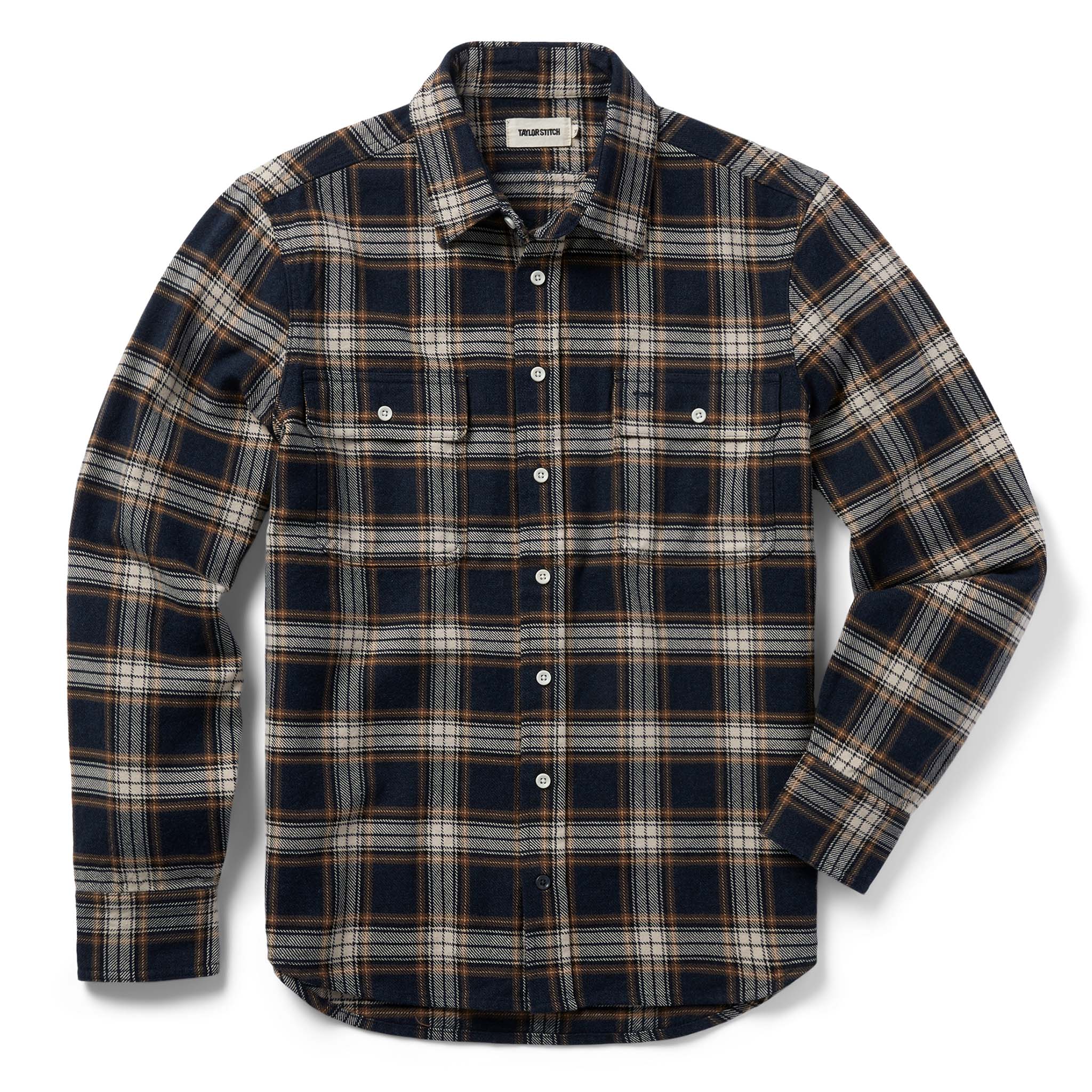 The Ledge Shirt in Admiral Plaid - Image 8