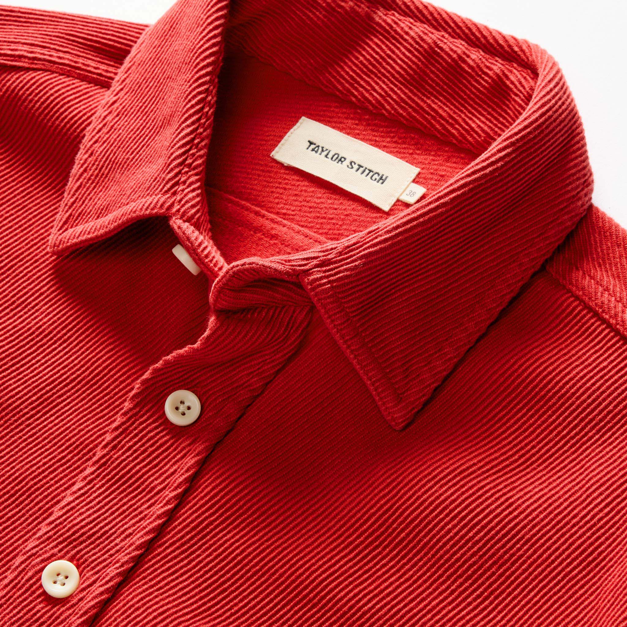 The Ledge Shirt in Cardinal - Image 6