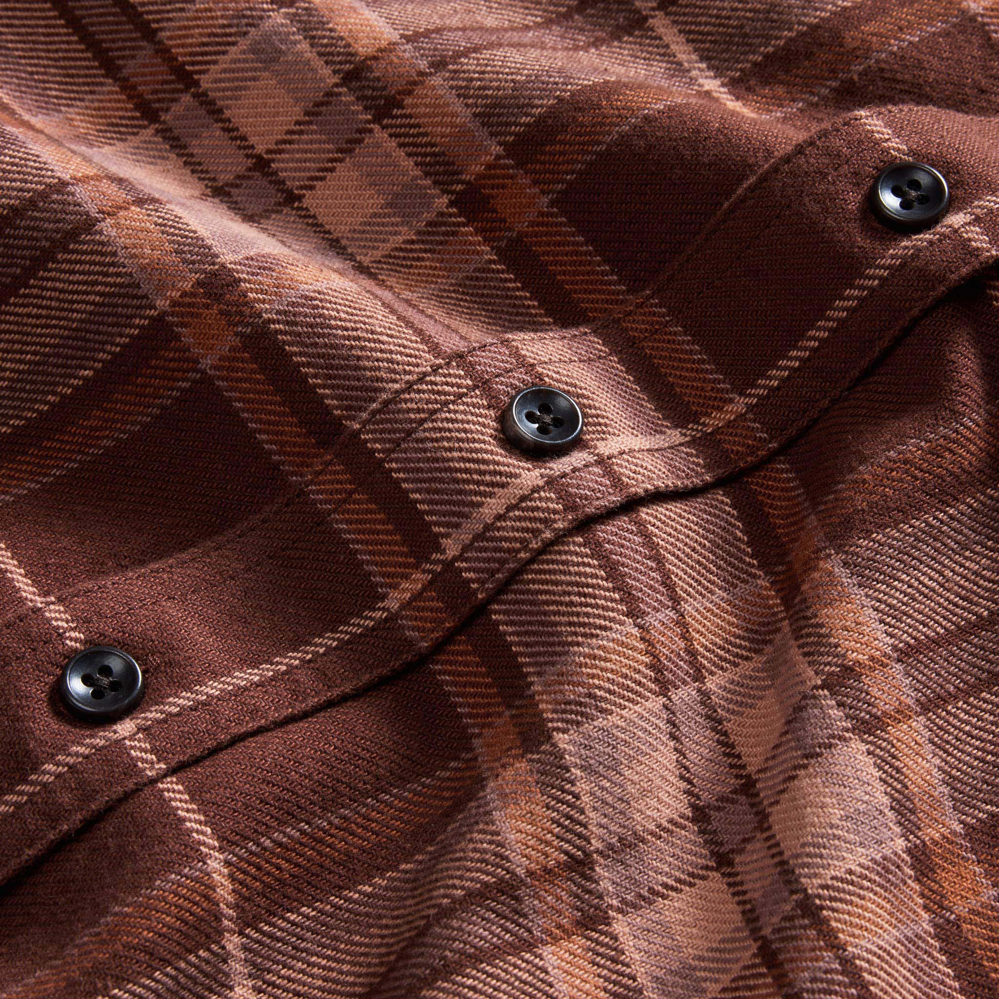 The Ledge Shirt in Chestnut Plaid - Image 7