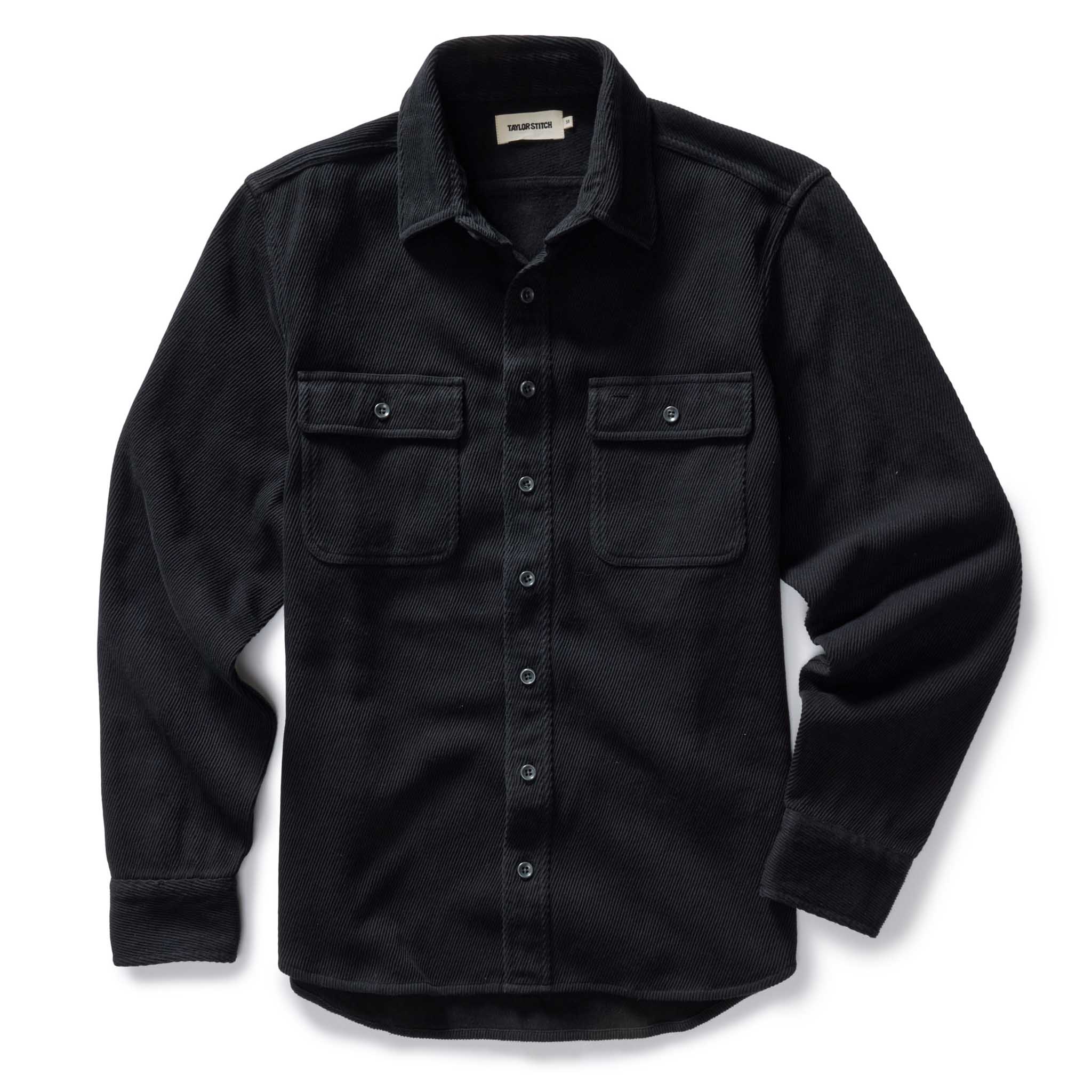 The Ledge Shirt in Coal Twill - Image 6