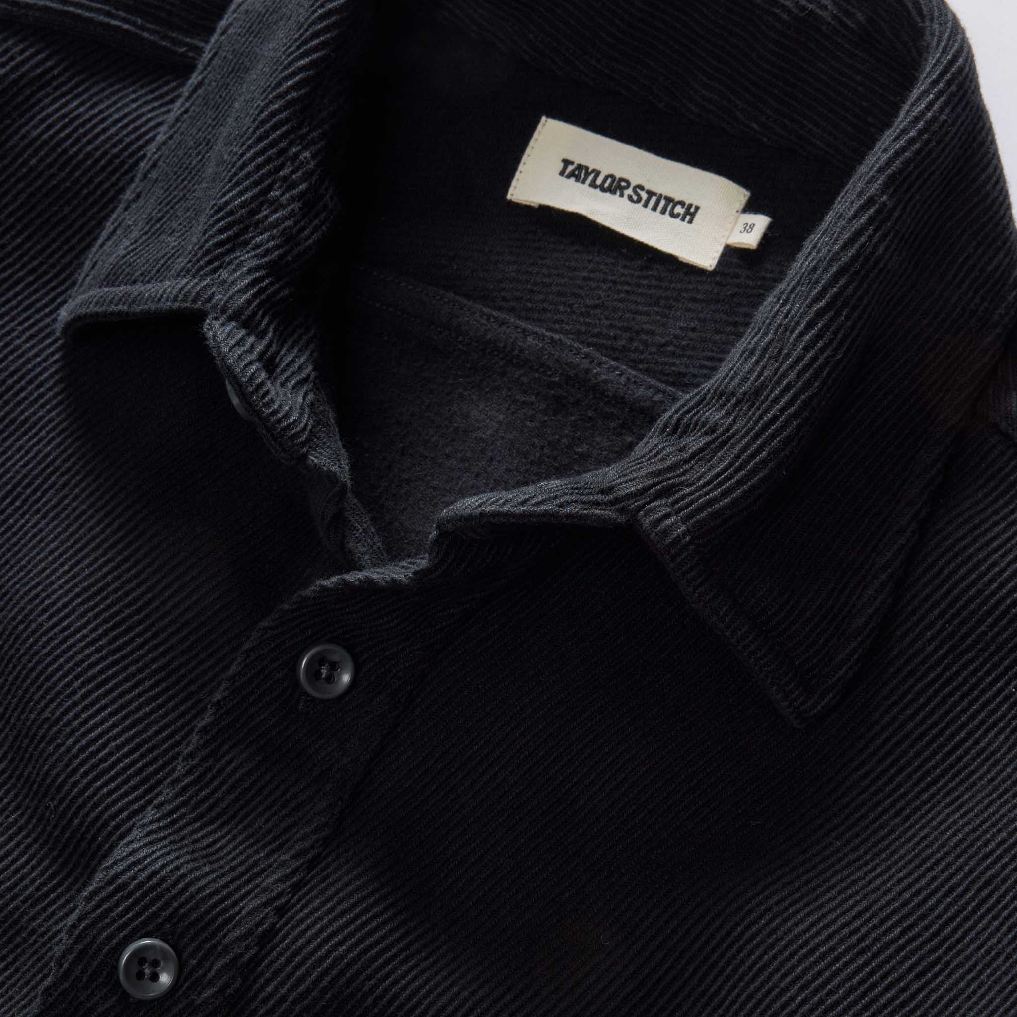 The Ledge Shirt in Coal Twill - Image 7