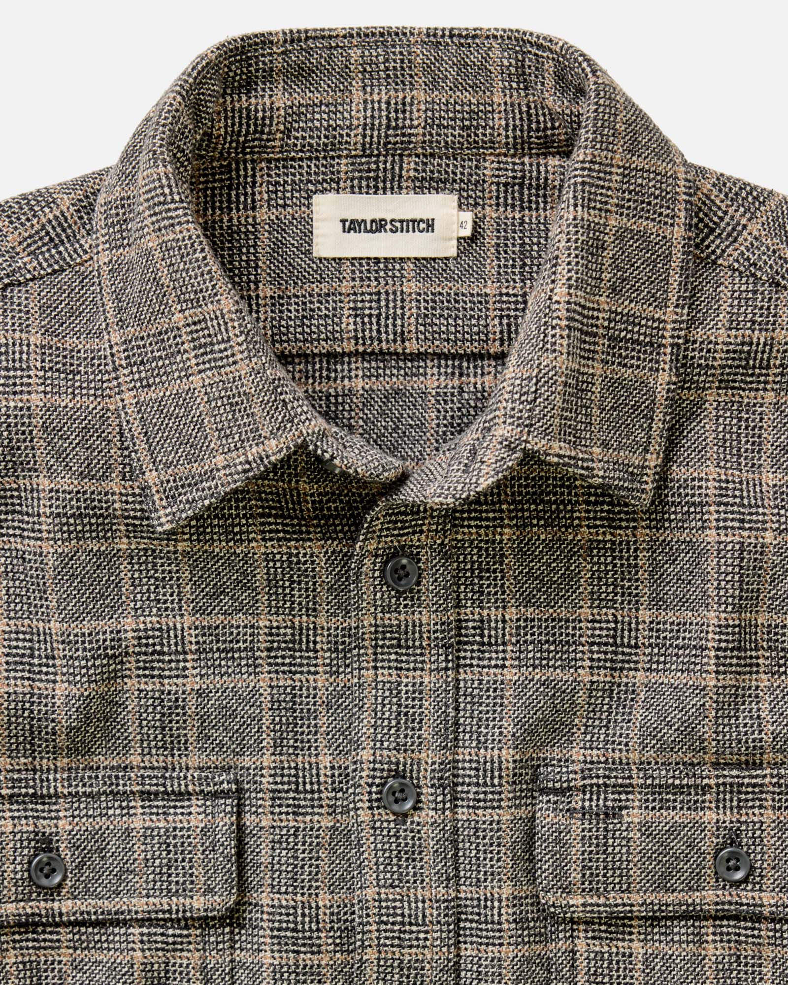 The Ledge Shirt in Coal Plaid - Image 6