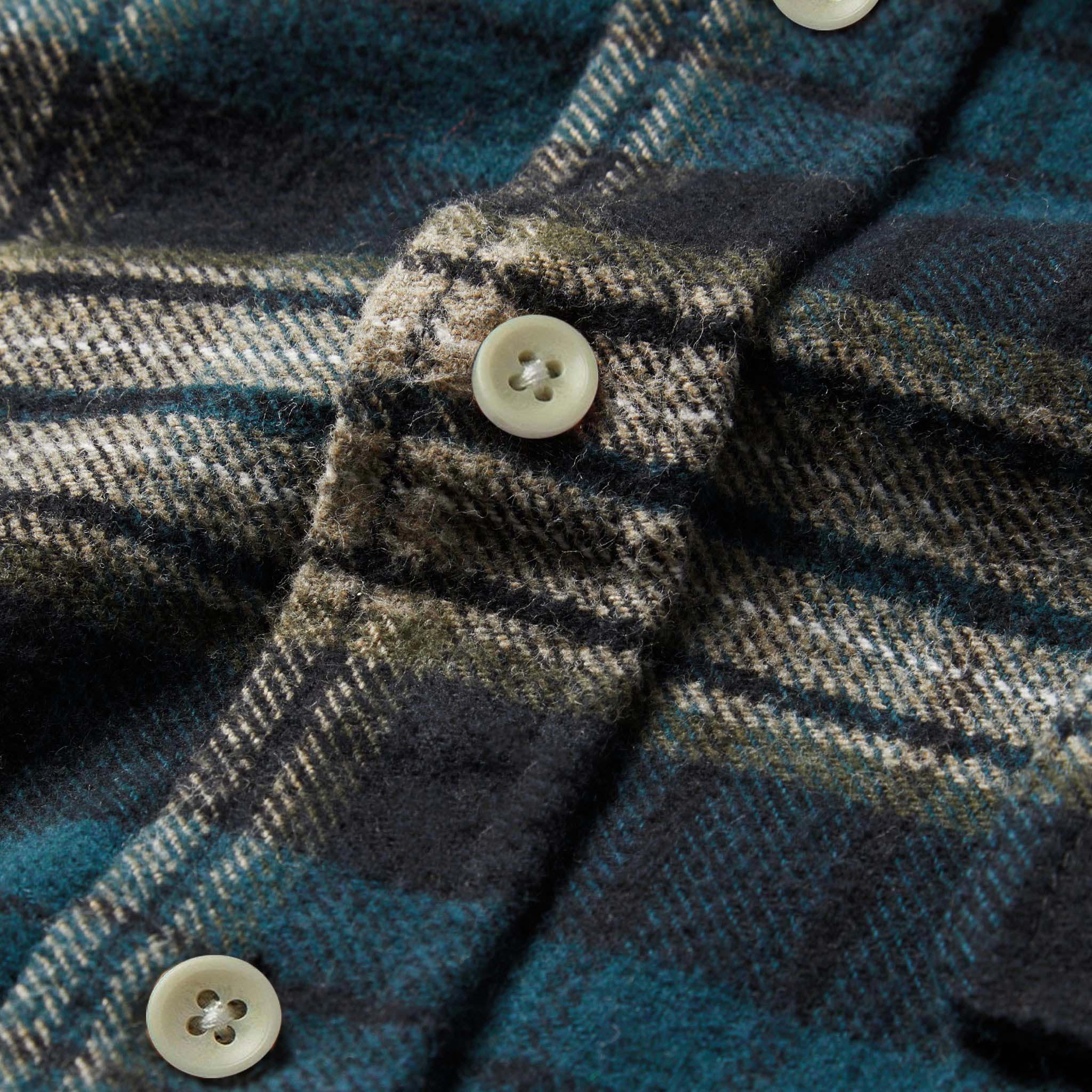 The Ledge Shirt in Deep Sea Plaid - Image 7