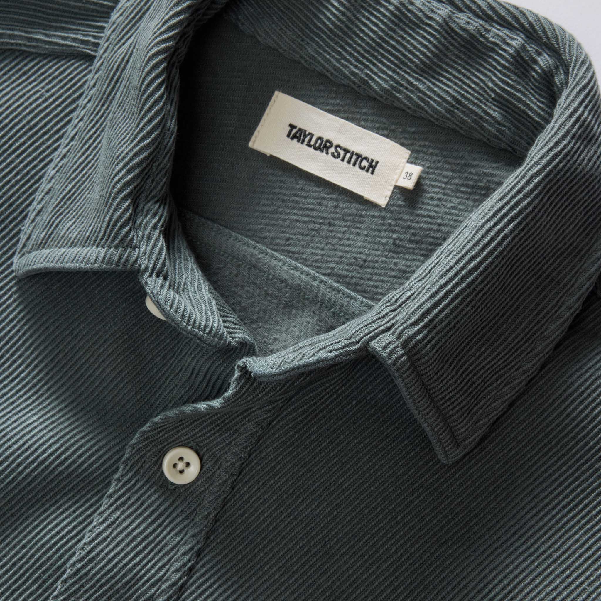 The Ledge Shirt in Deep Sea Twill - Image 6
