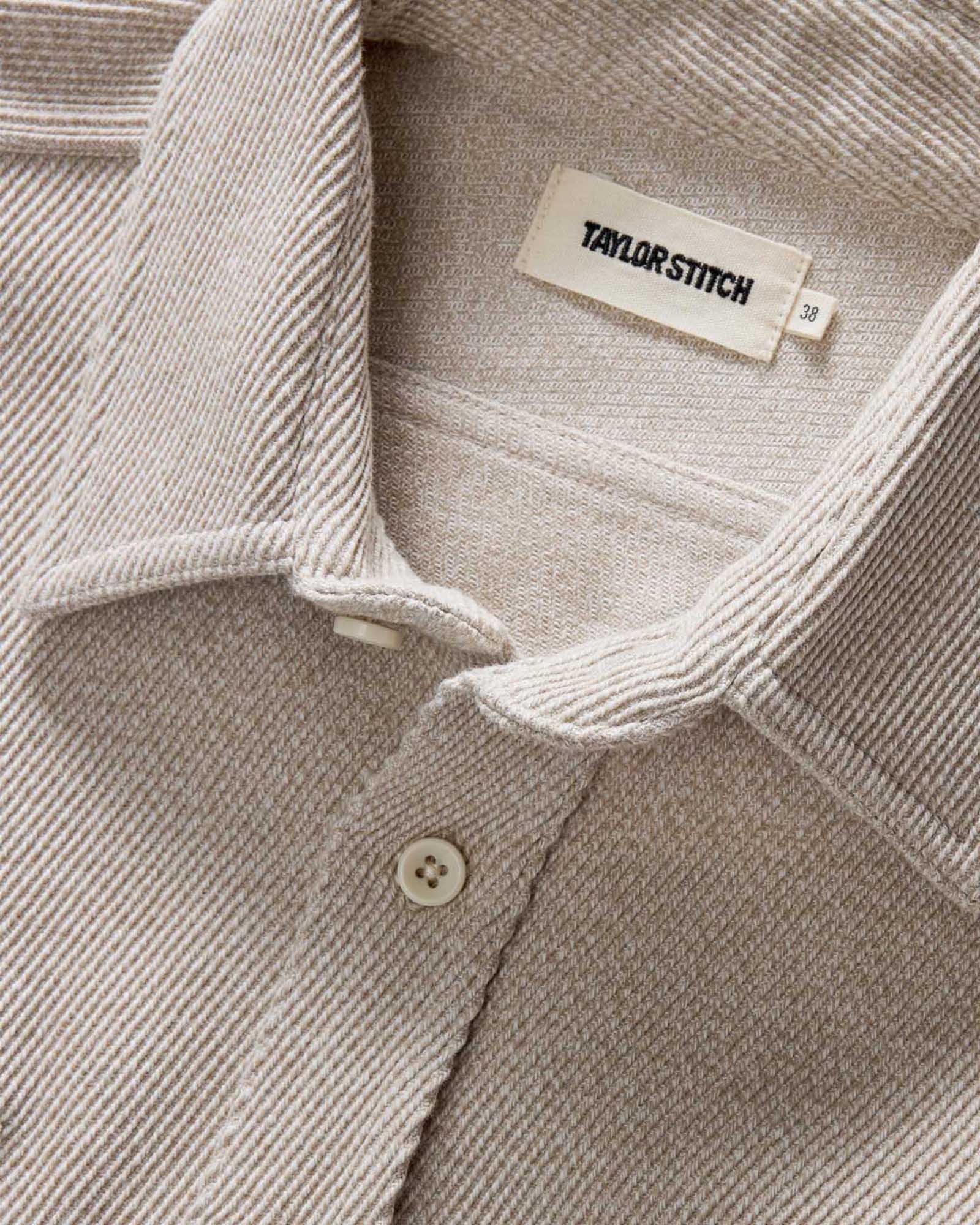 The Ledge Shirt in Flax Twill - Image 7