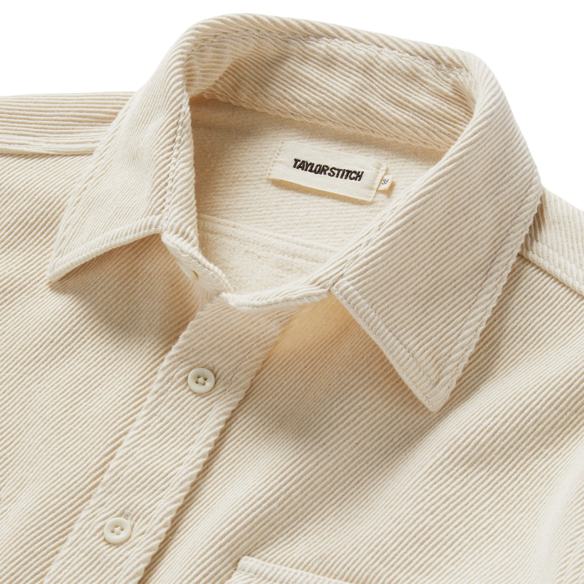 The Ledge Shirt in Natural Twill - Image 5