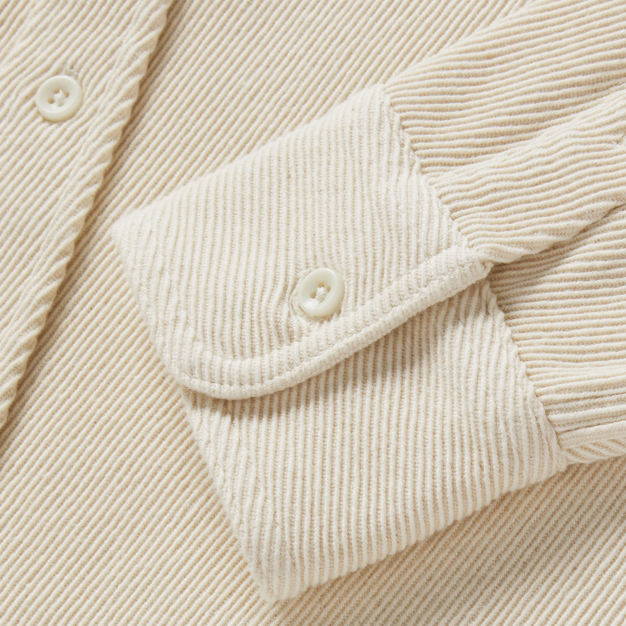 The Ledge Shirt in Natural Twill - Image 6