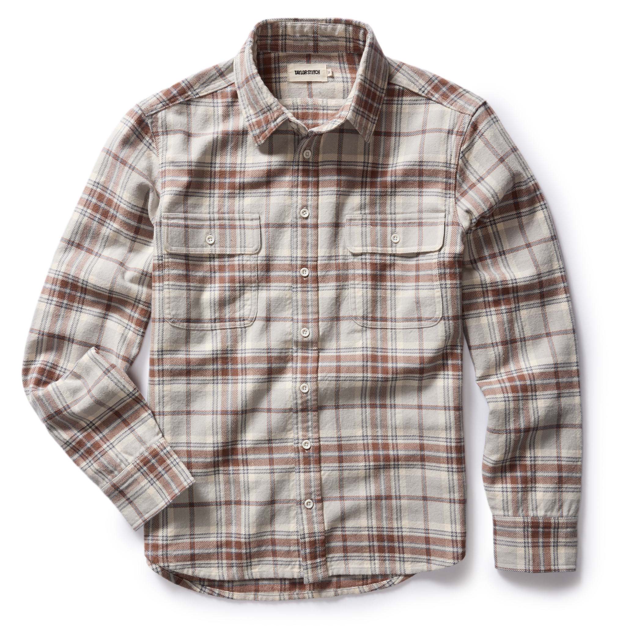The Ledge Shirt in Redwood Plaid - Image 5