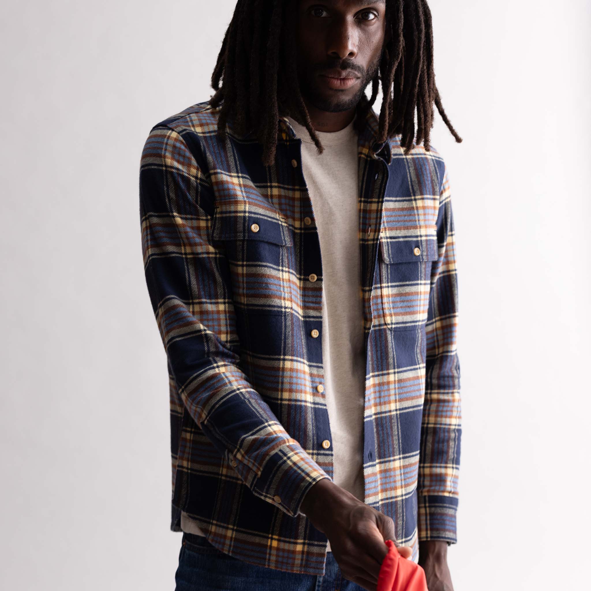 The Ledge Shirt in River Plaid - Image 2