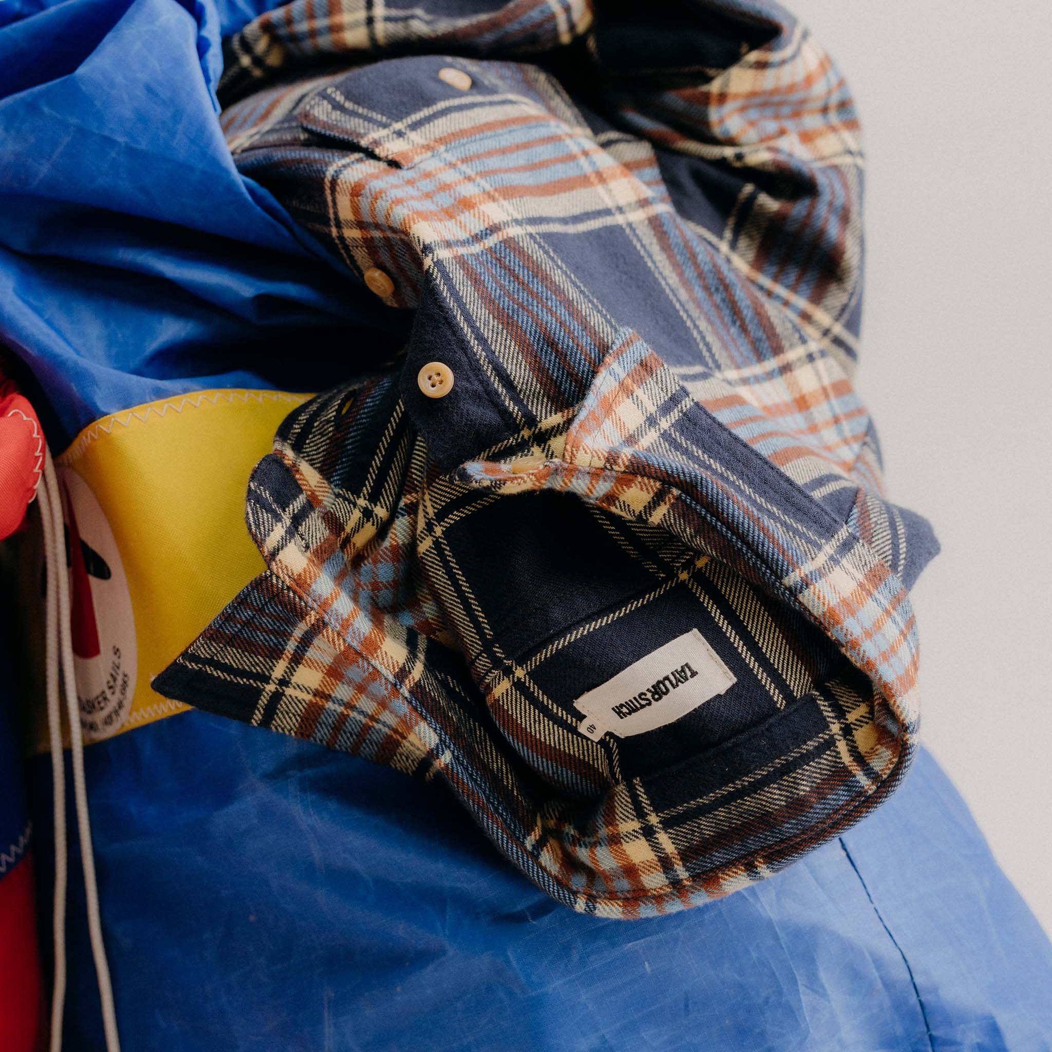 The Ledge Shirt in River Plaid - Image 5