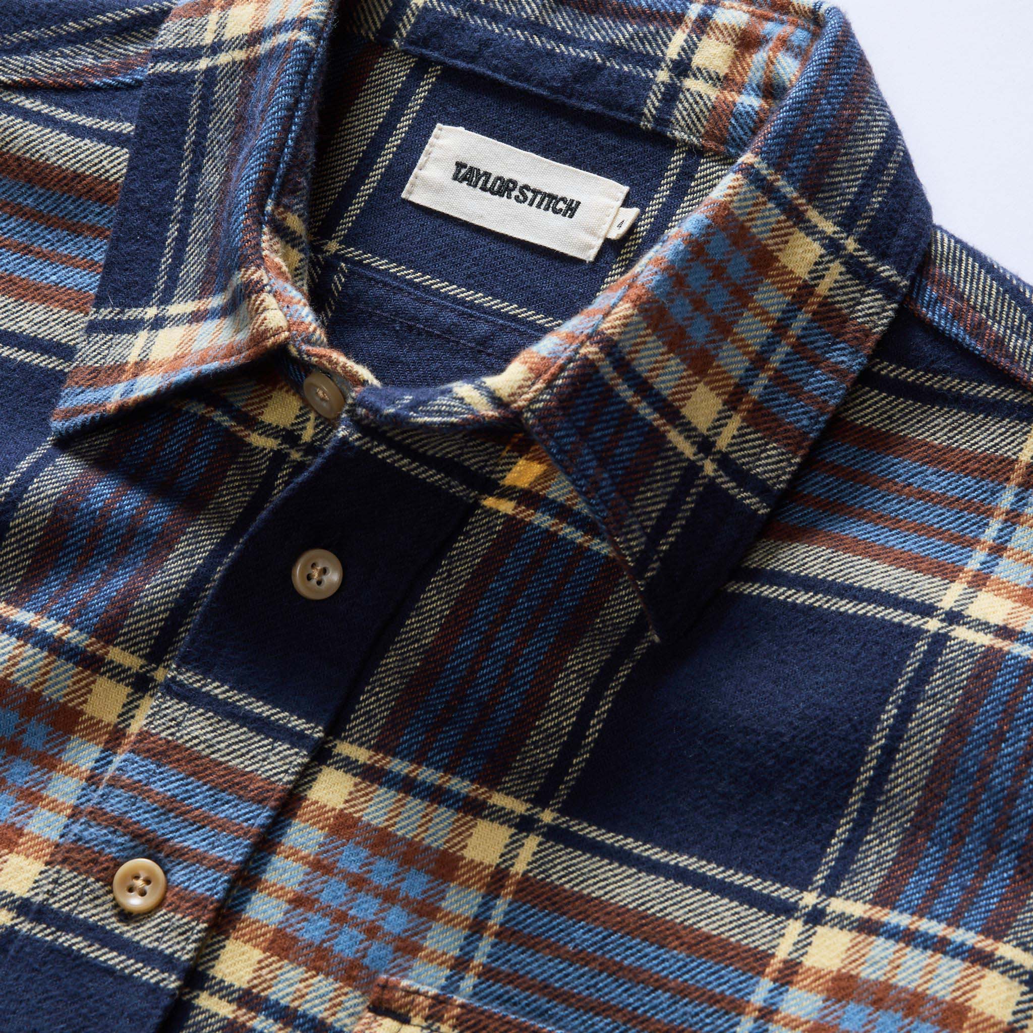 The Ledge Shirt in River Plaid - Image 7