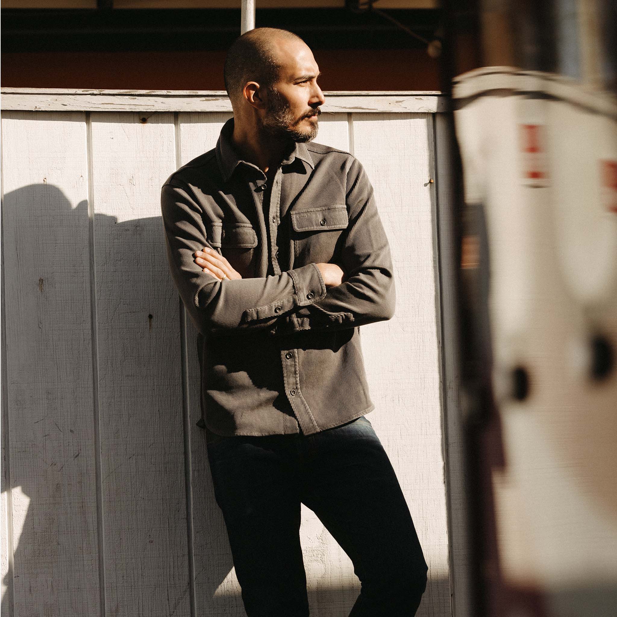 The Ledge Shirt in Shale Twill - Image 4