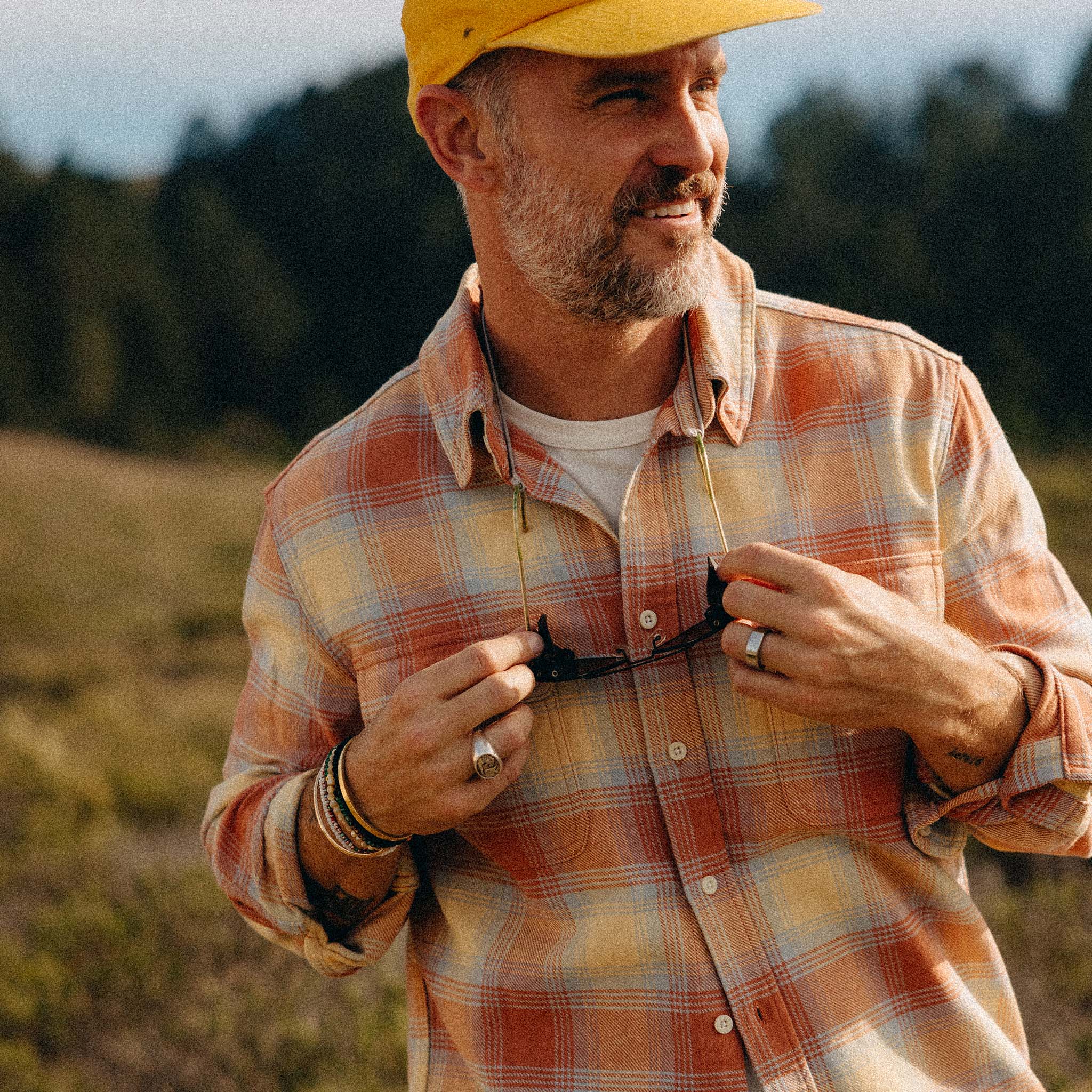 The Ledge Shirt in Sunrise Plaid - Image 3