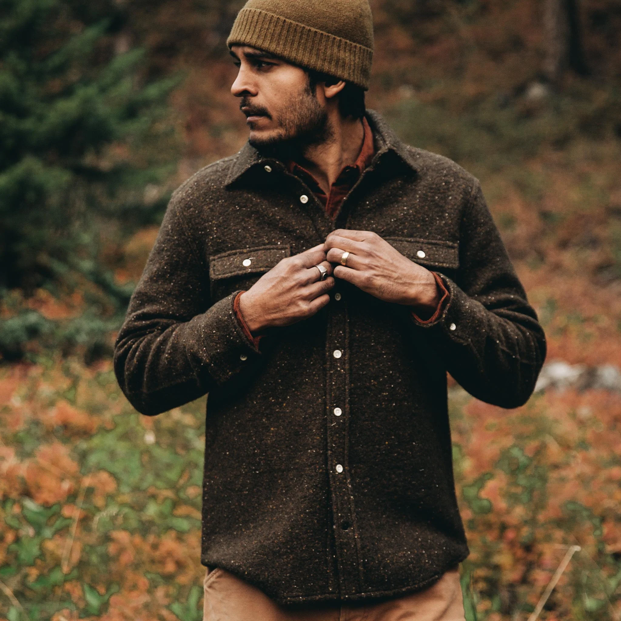 The Leeward Shirt in Olive Donegal - Image 2