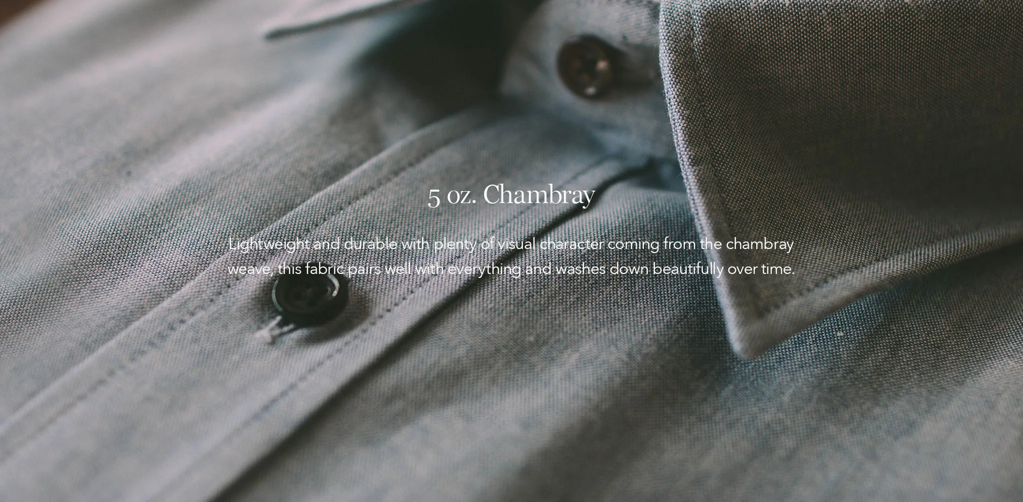 The California in Light Blue Everyday Chambray - Image 11
