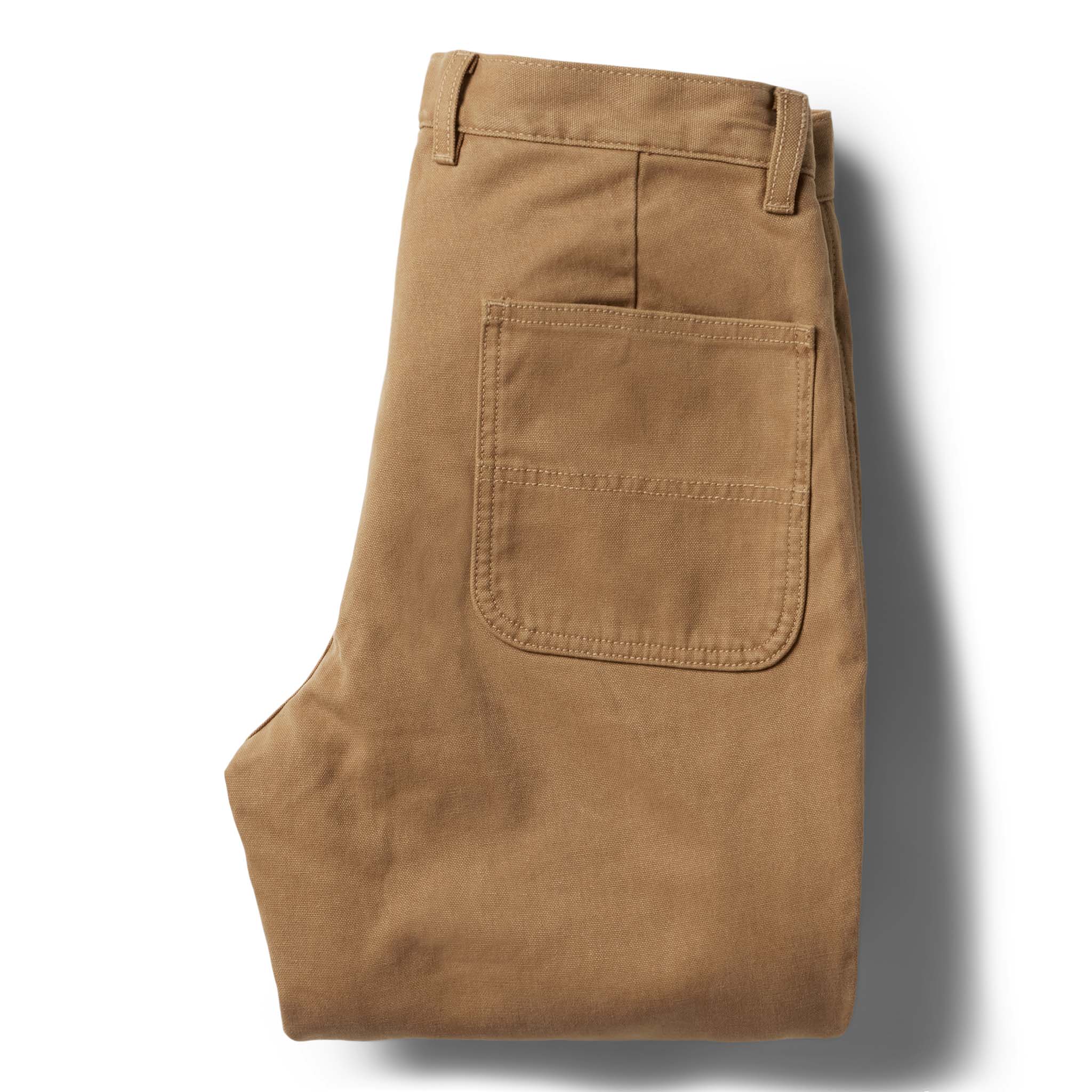 The Lined Chore Pant in Tobacco Boss Duck - Image 7