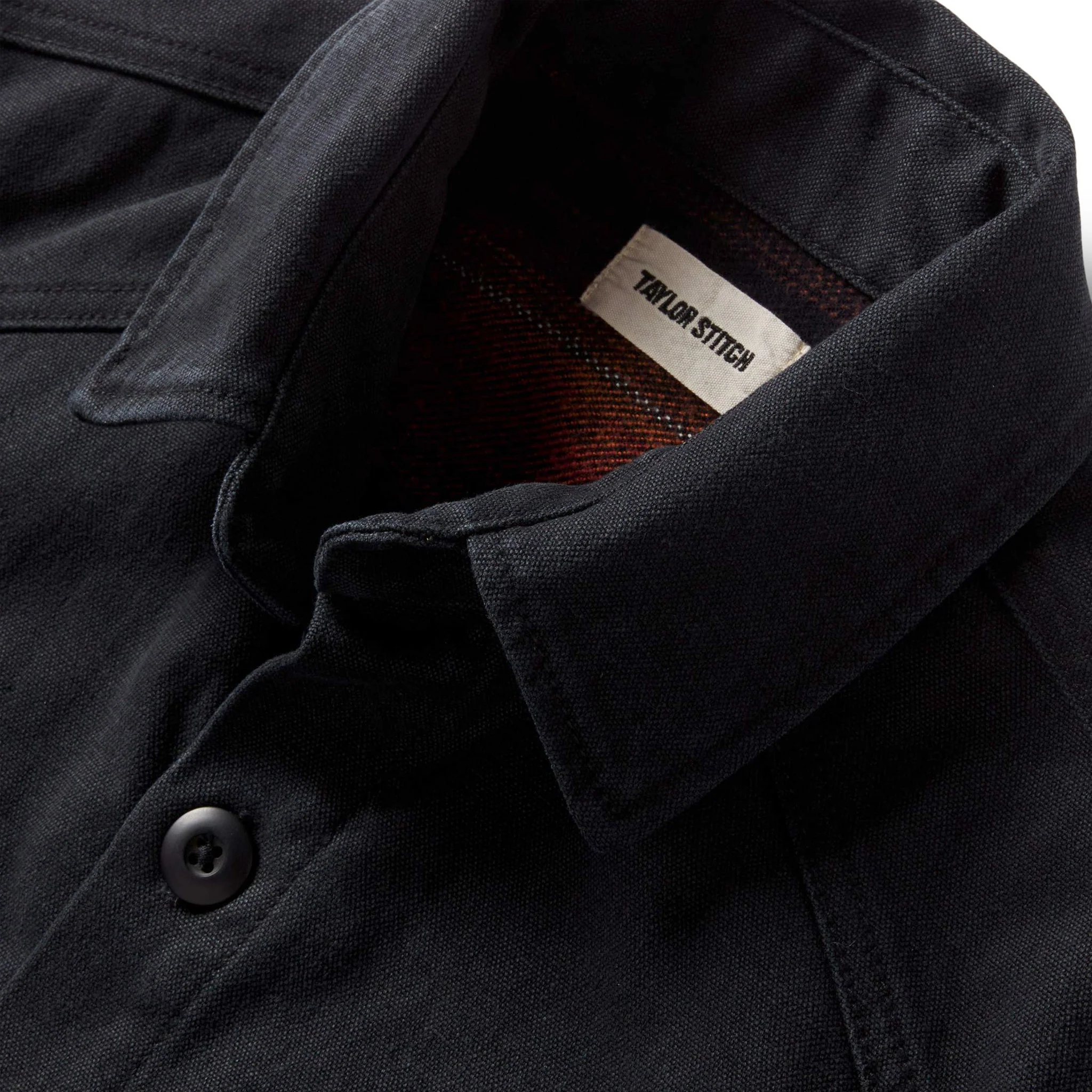 The Lined Shop Shirt in Coal Boss Duck - Image 8