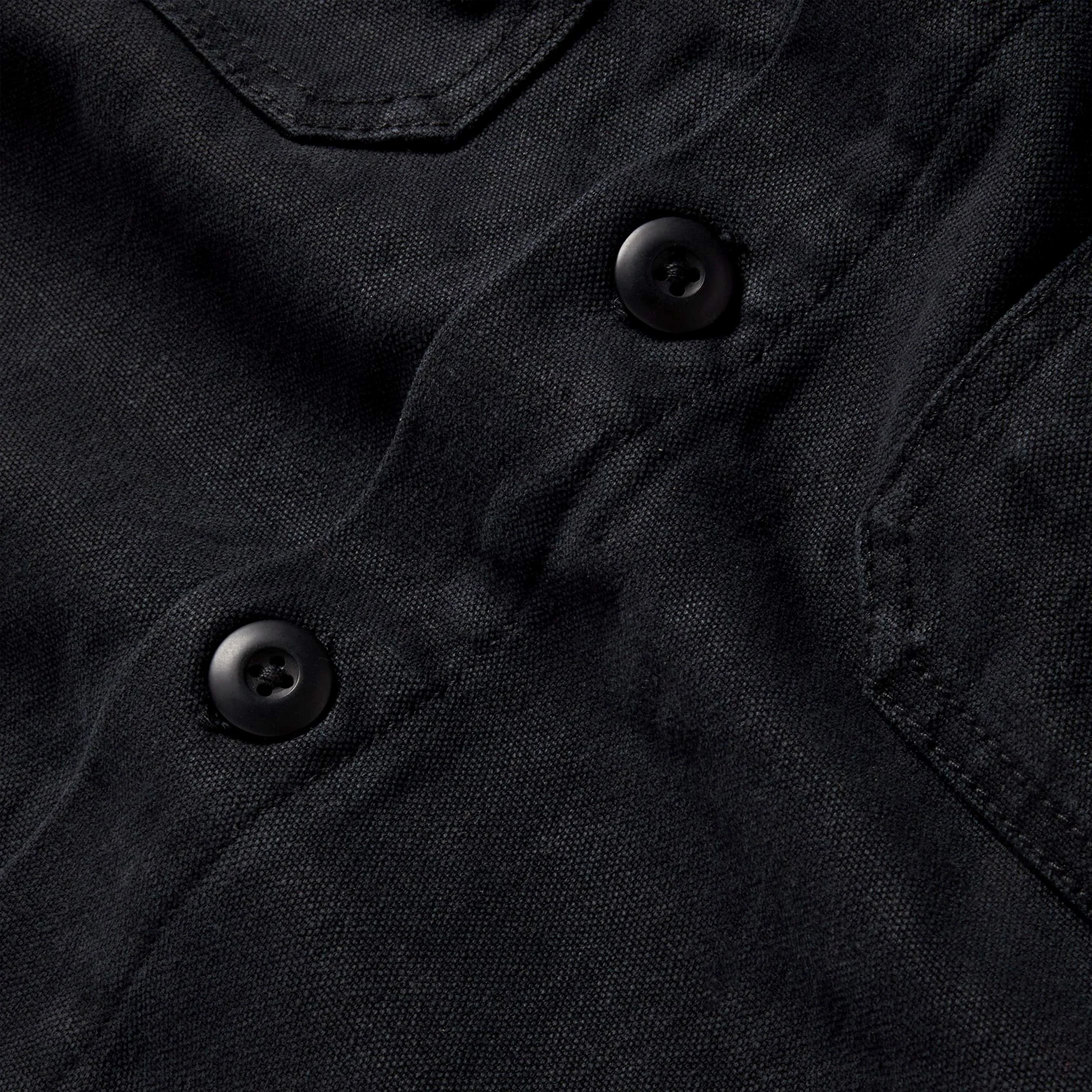 The Lined Shop Shirt in Coal Boss Duck - Image 9
