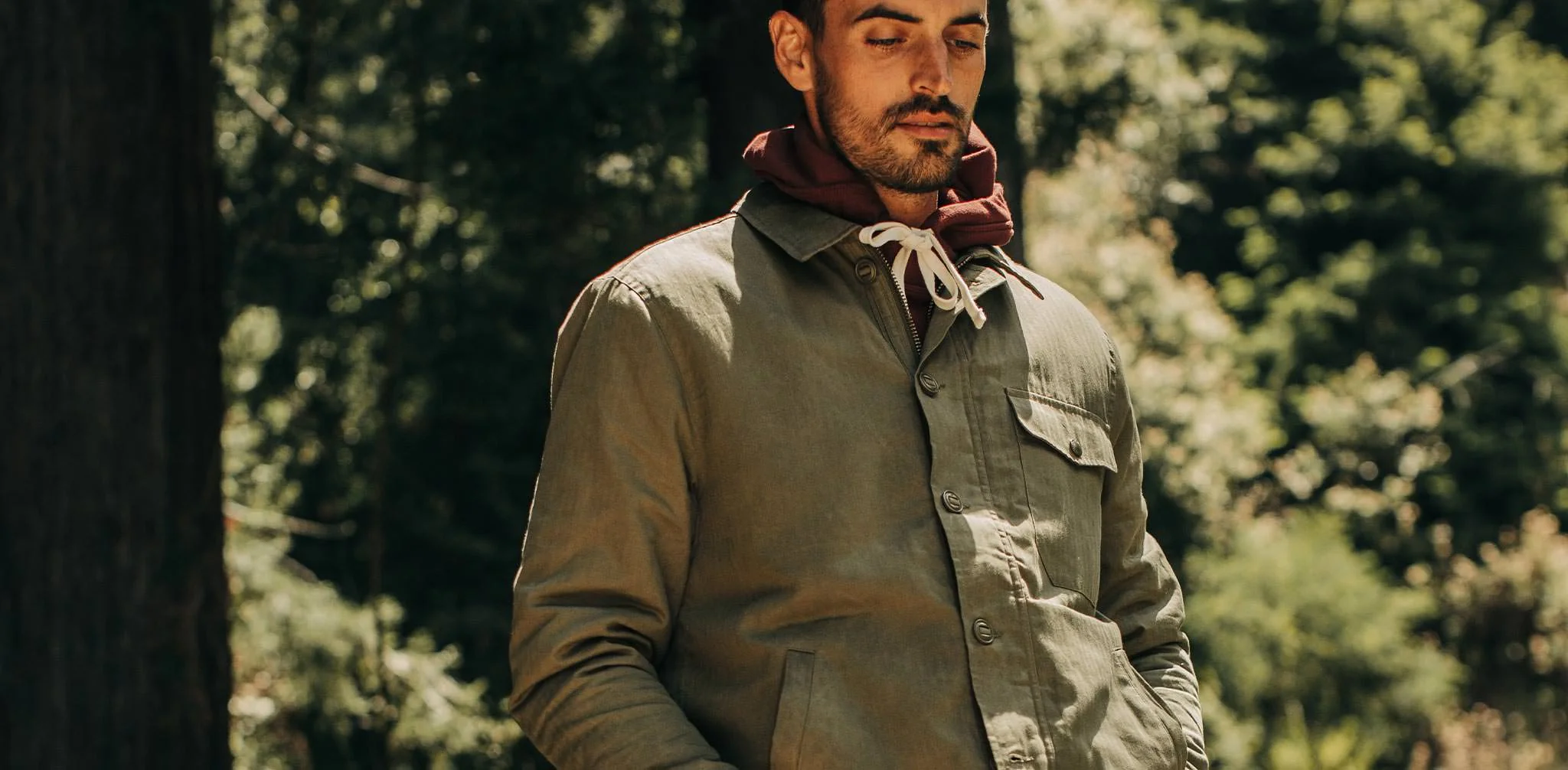 The Lined Watts Jacket in Olive - Image 11