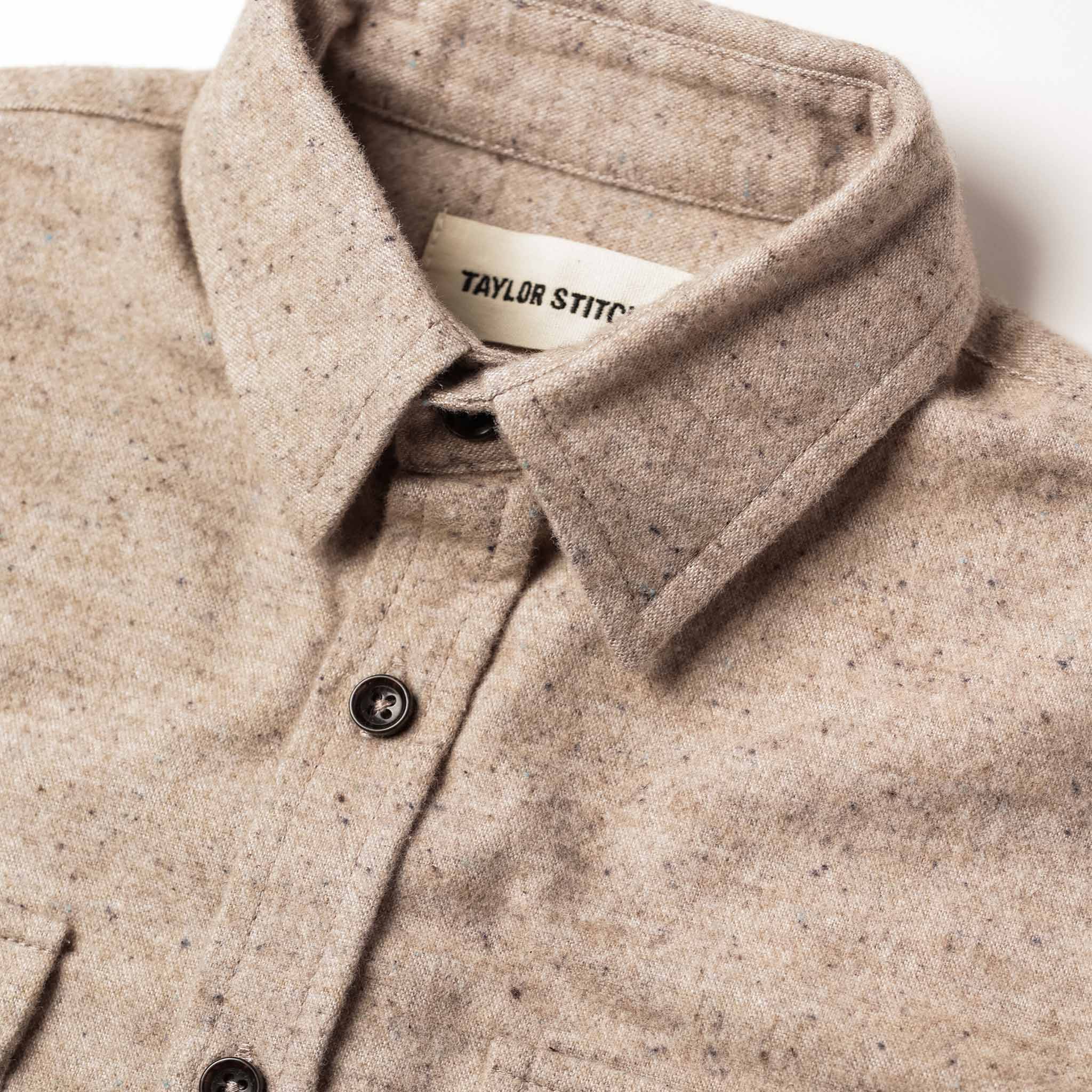 The Little Yosemite Shirt in Oat Donegal - Image 6
