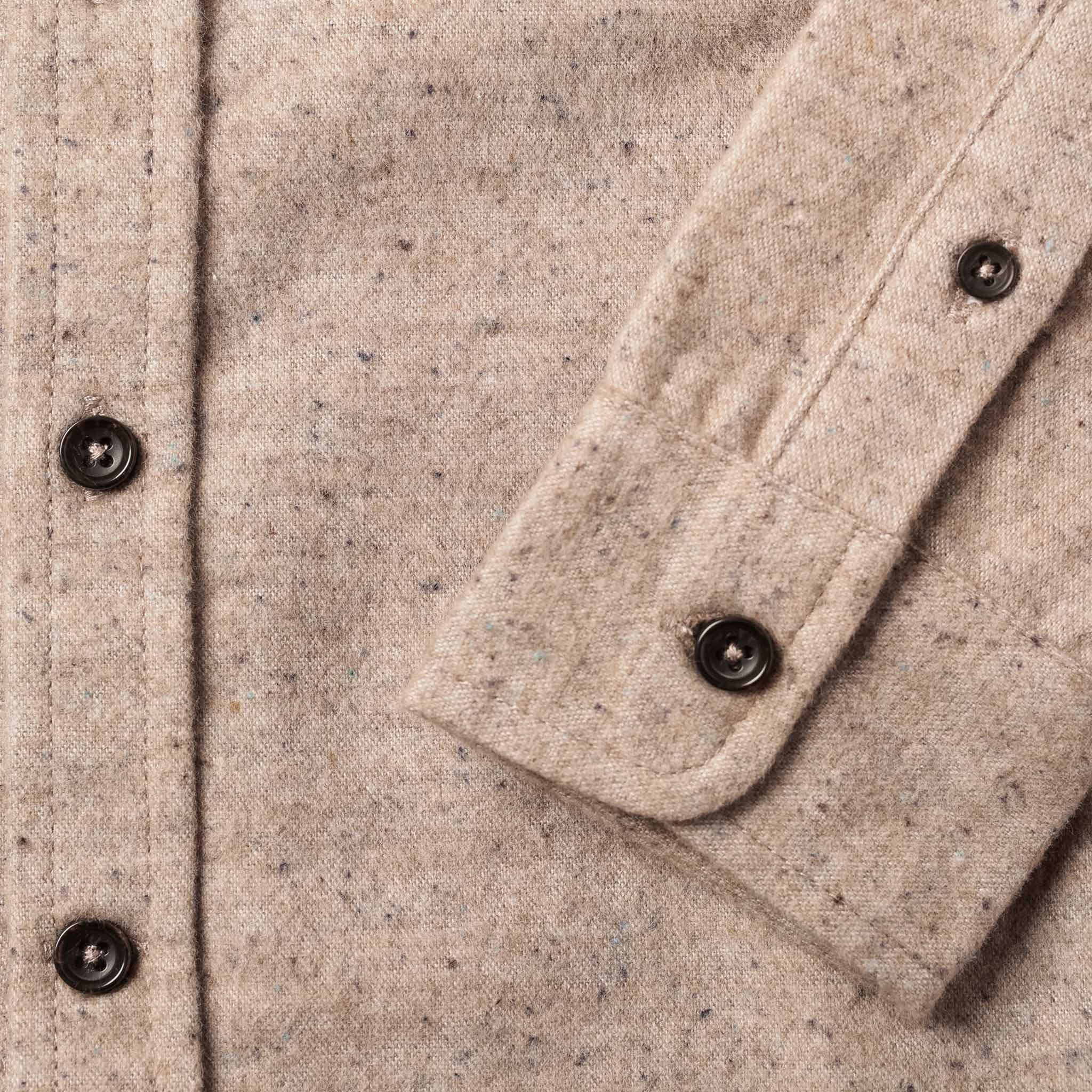 The Little Yosemite Shirt in Oat Donegal - Image 7