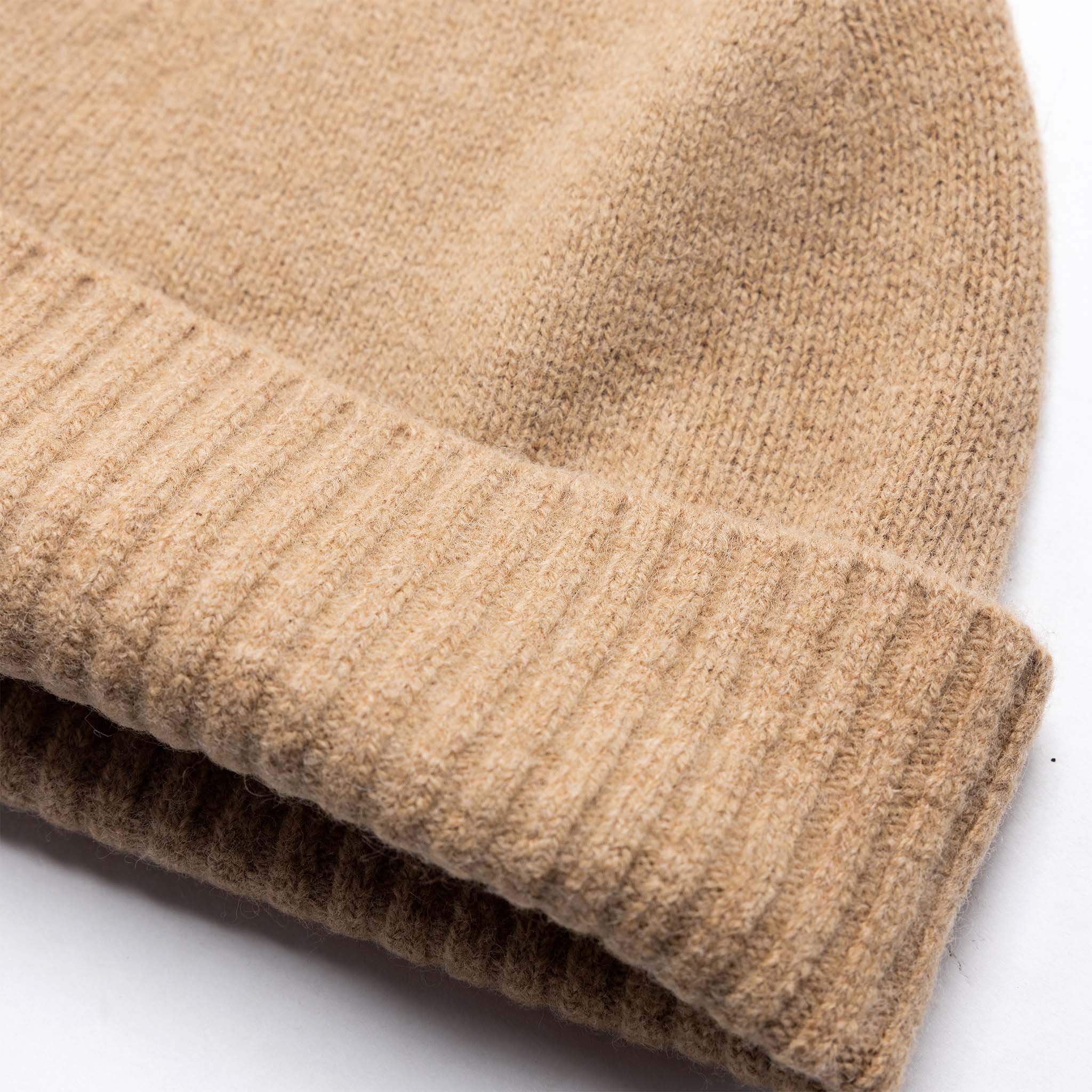 The Lodge Beanie in Camel - Image 4