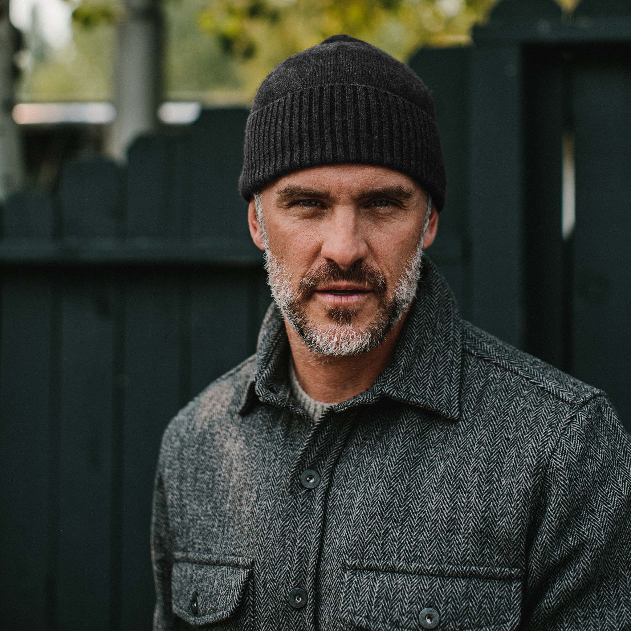 The Lodge Beanie in Heather Charcoal - Image 2