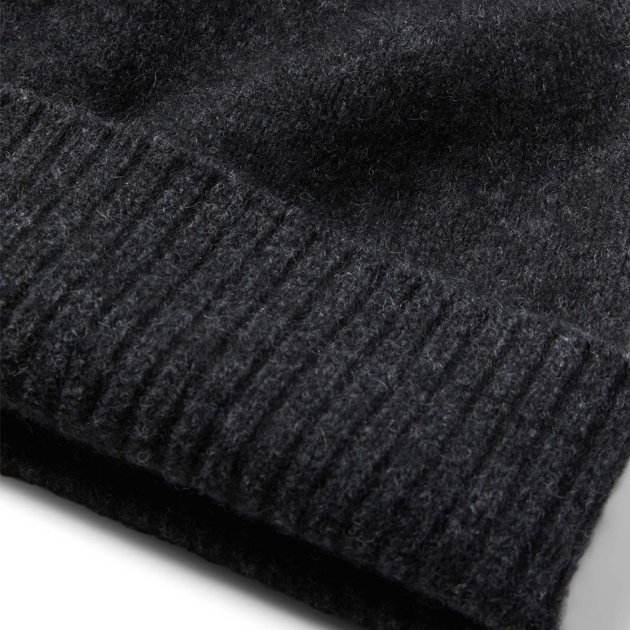 The Lodge Beanie in Heather Charcoal - Image 4