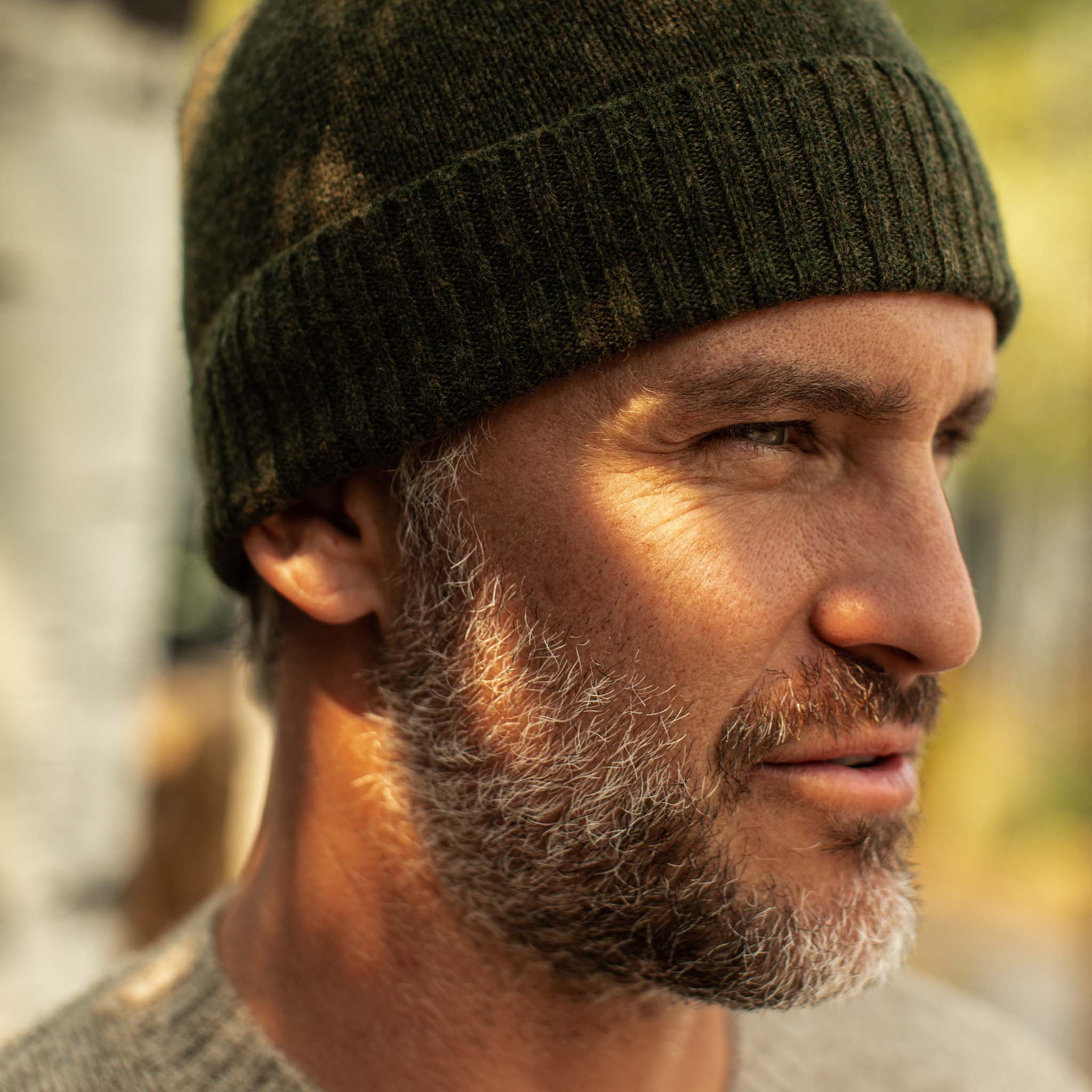 The Lodge Beanie in Heather Forest - Image 4