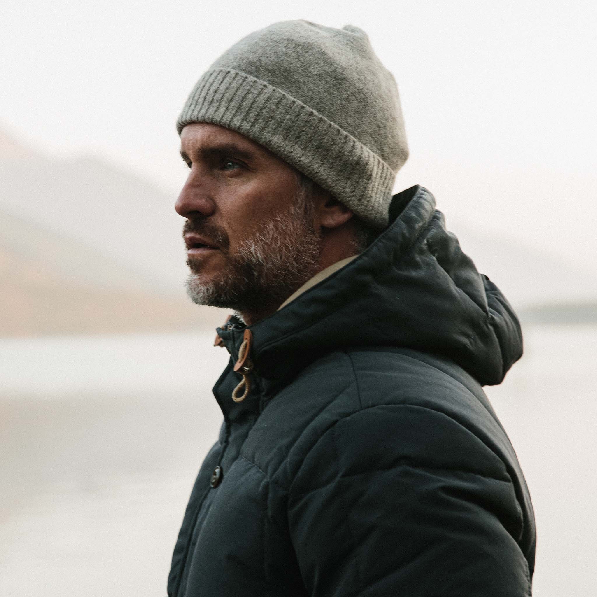 The Lodge Beanie in Heather Oat - Image 3