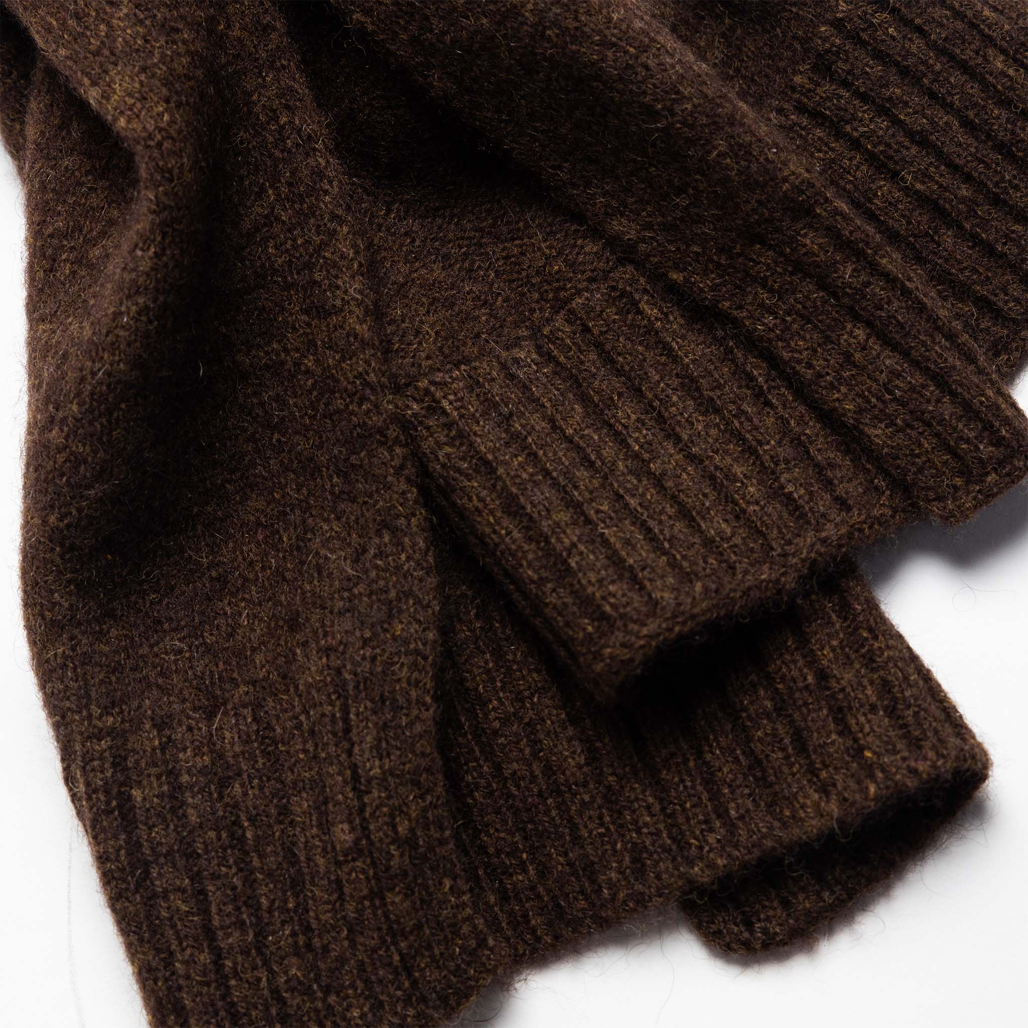 The Lodge Scarf in Coffee - Image 4