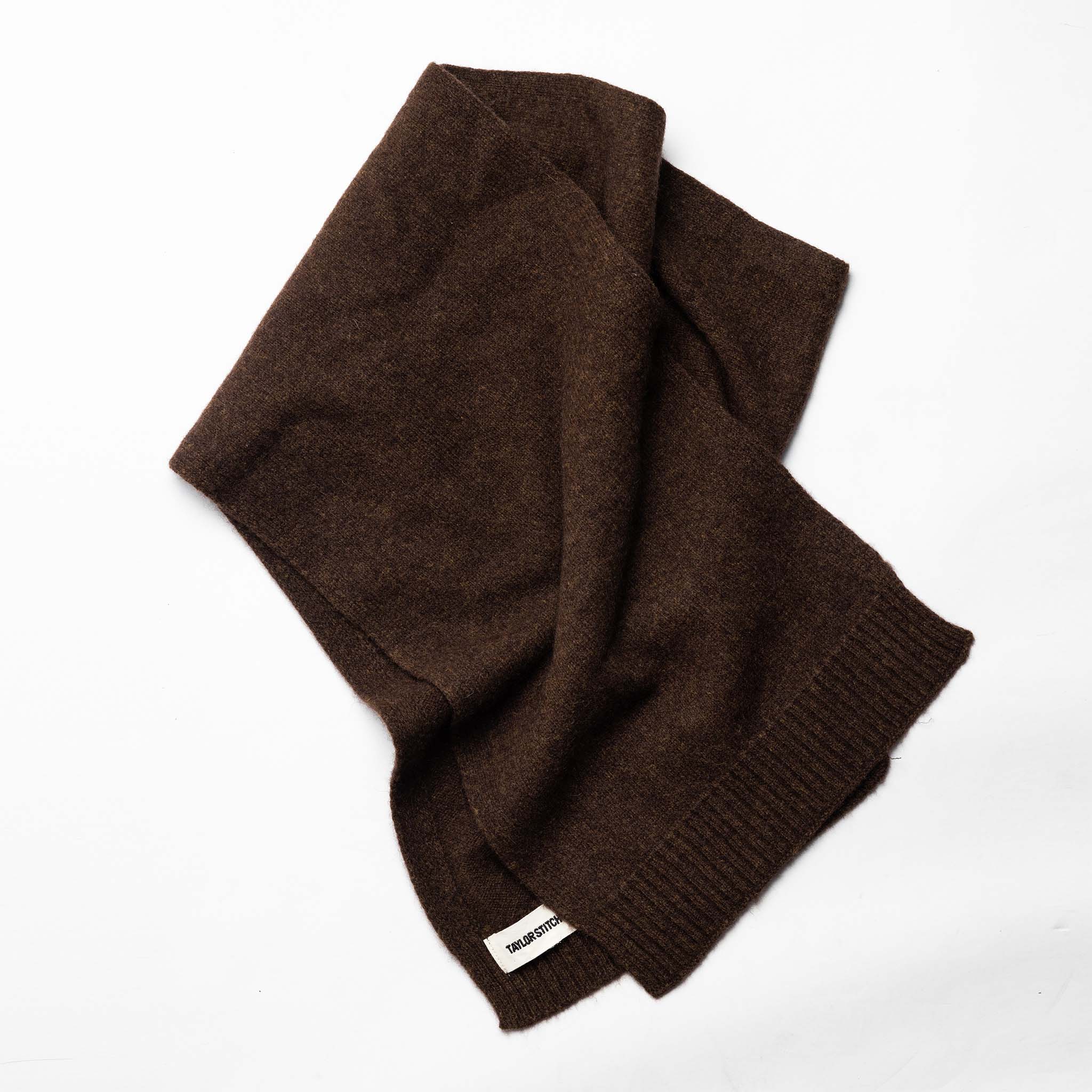 The Lodge Scarf in Coffee - Image 6