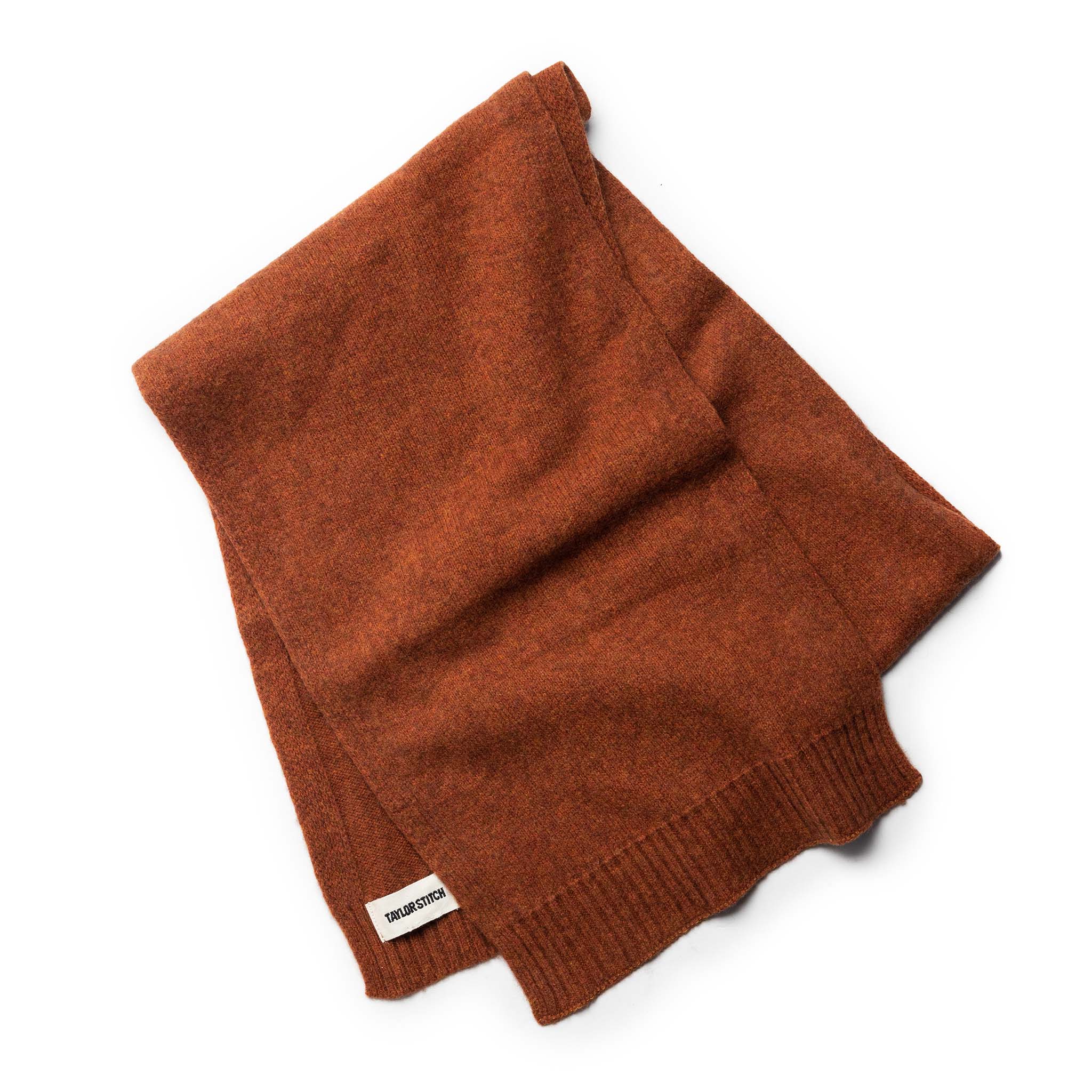 The Lodge Scarf in Rust - Image 5