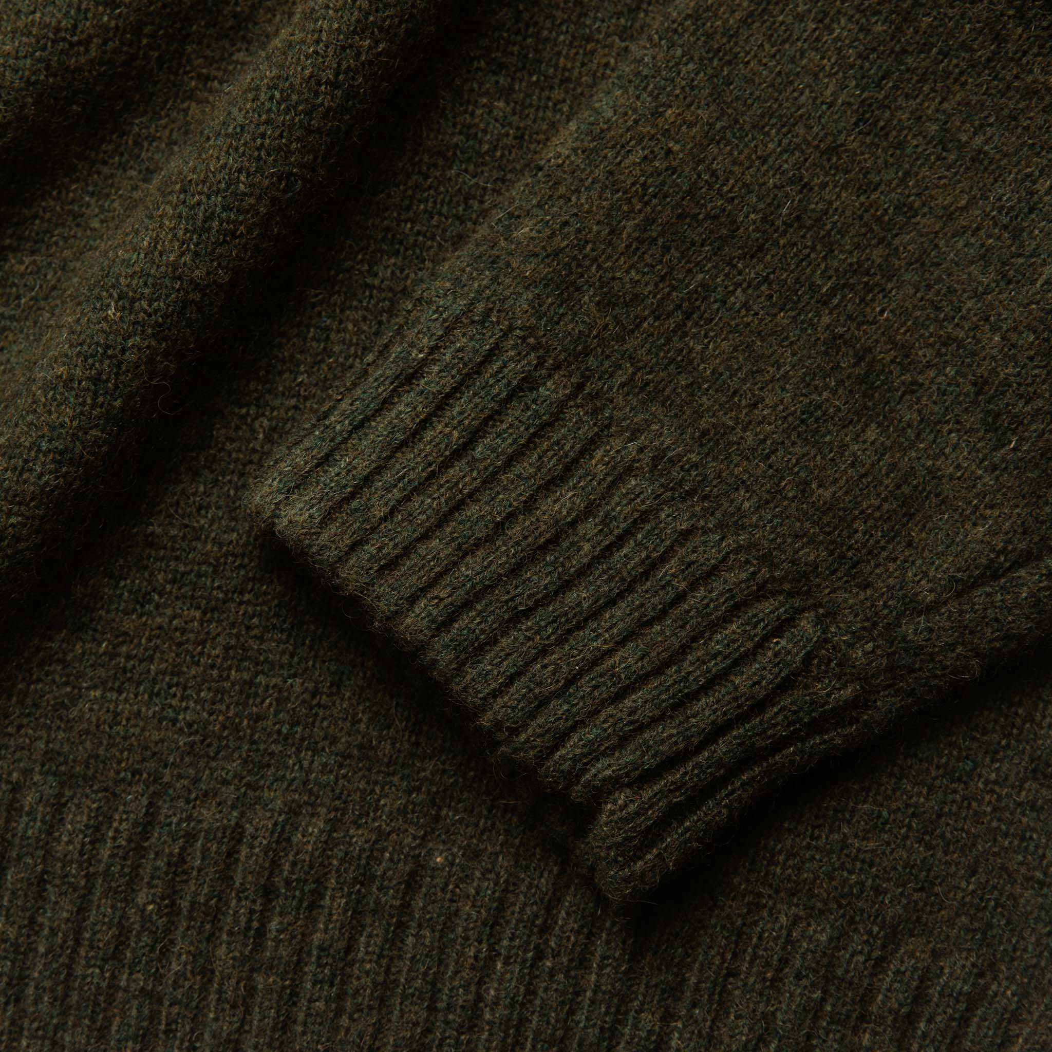 The Lodge Sweater in Heather Forest - Image 6