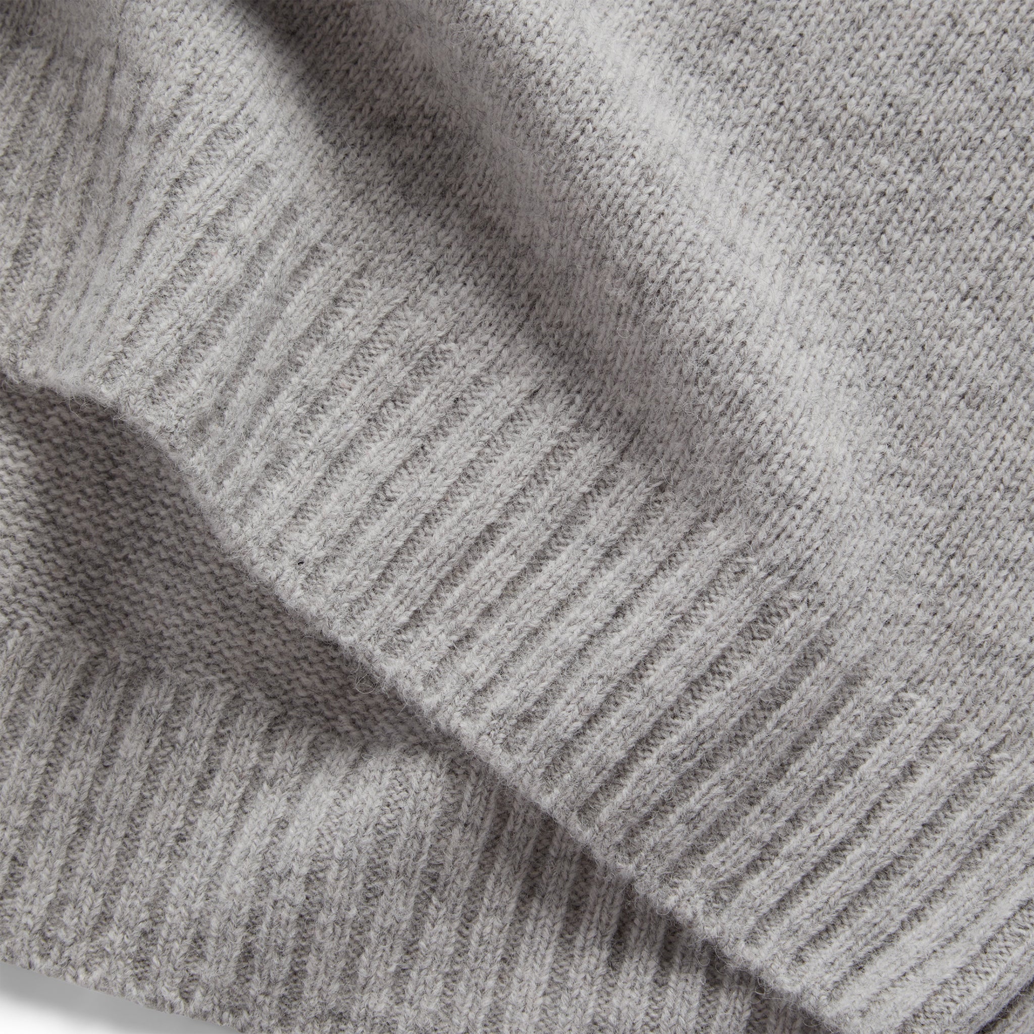 The Lodge Sweater in Heather Grey - Image 6