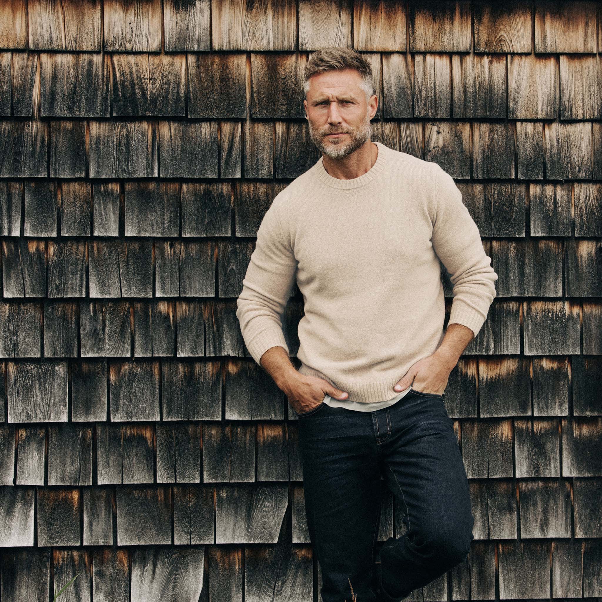 The Lodge Sweater in Oat - Image 2