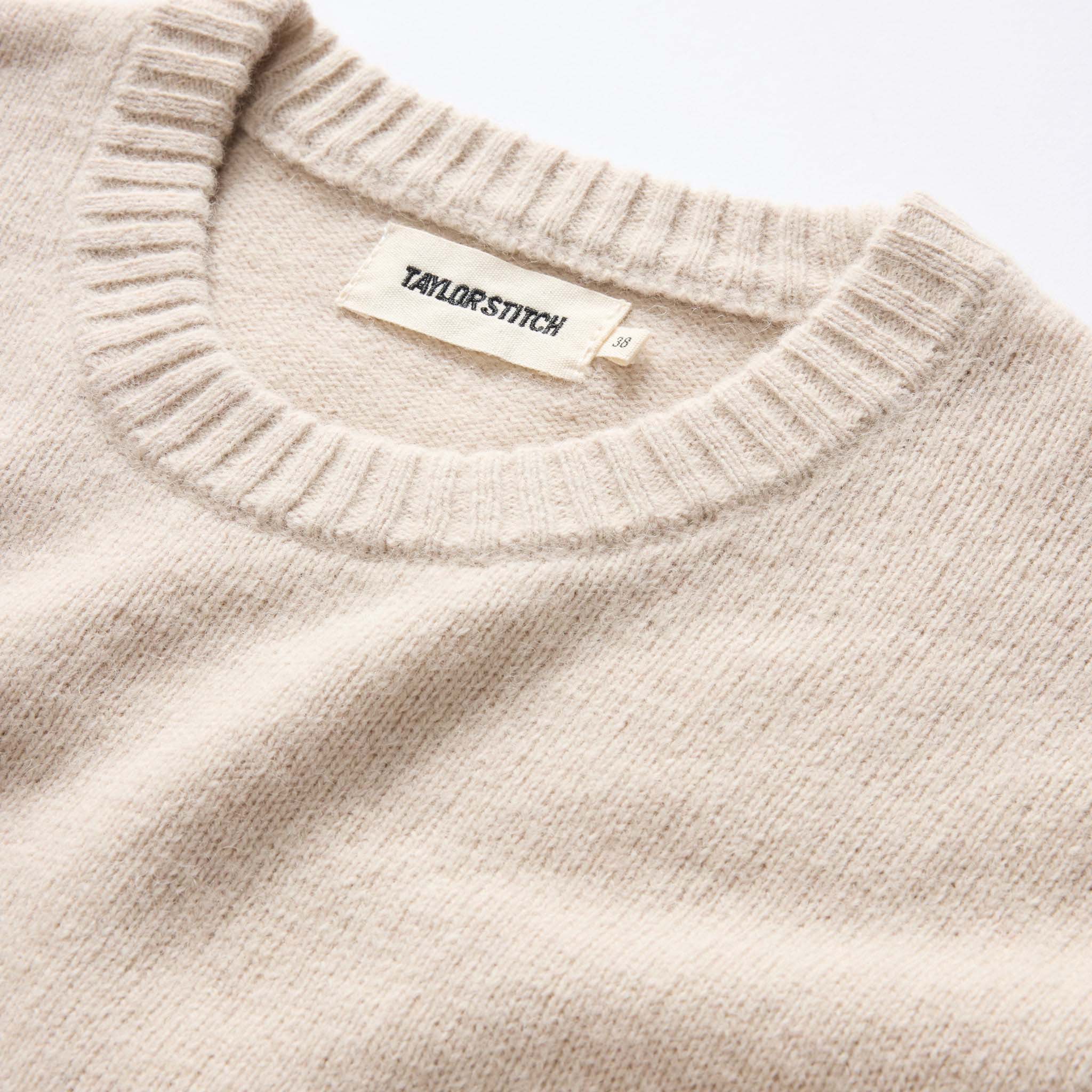 The Lodge Sweater in Oat - Image 4