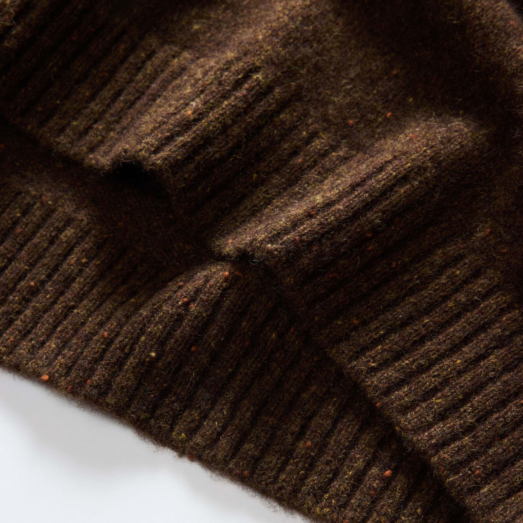 The Lodge Sweater in Timber Donegal - Image 6