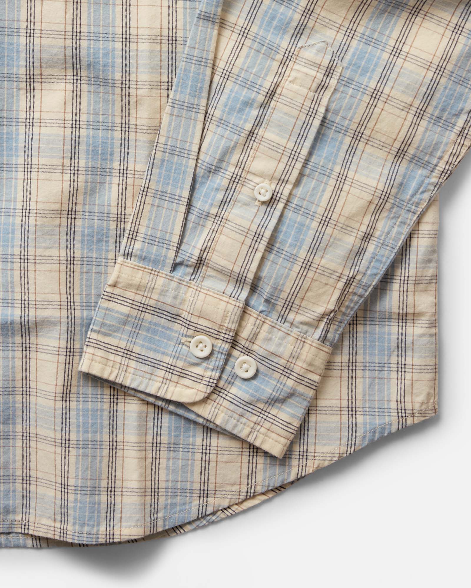 The Logan Popover in Blue Sky Plaid - Image 6