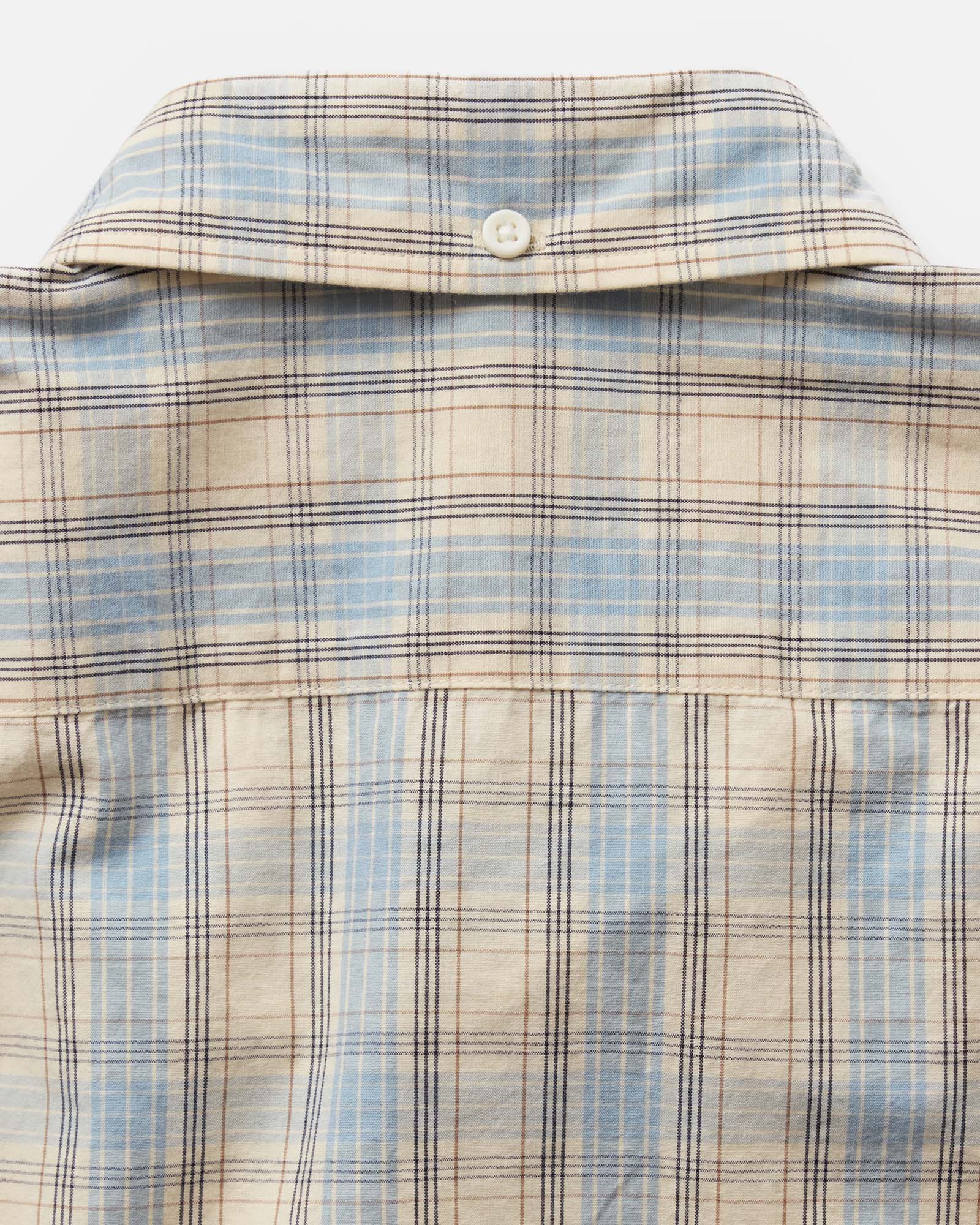 The Logan Popover in Blue Sky Plaid - Image 7