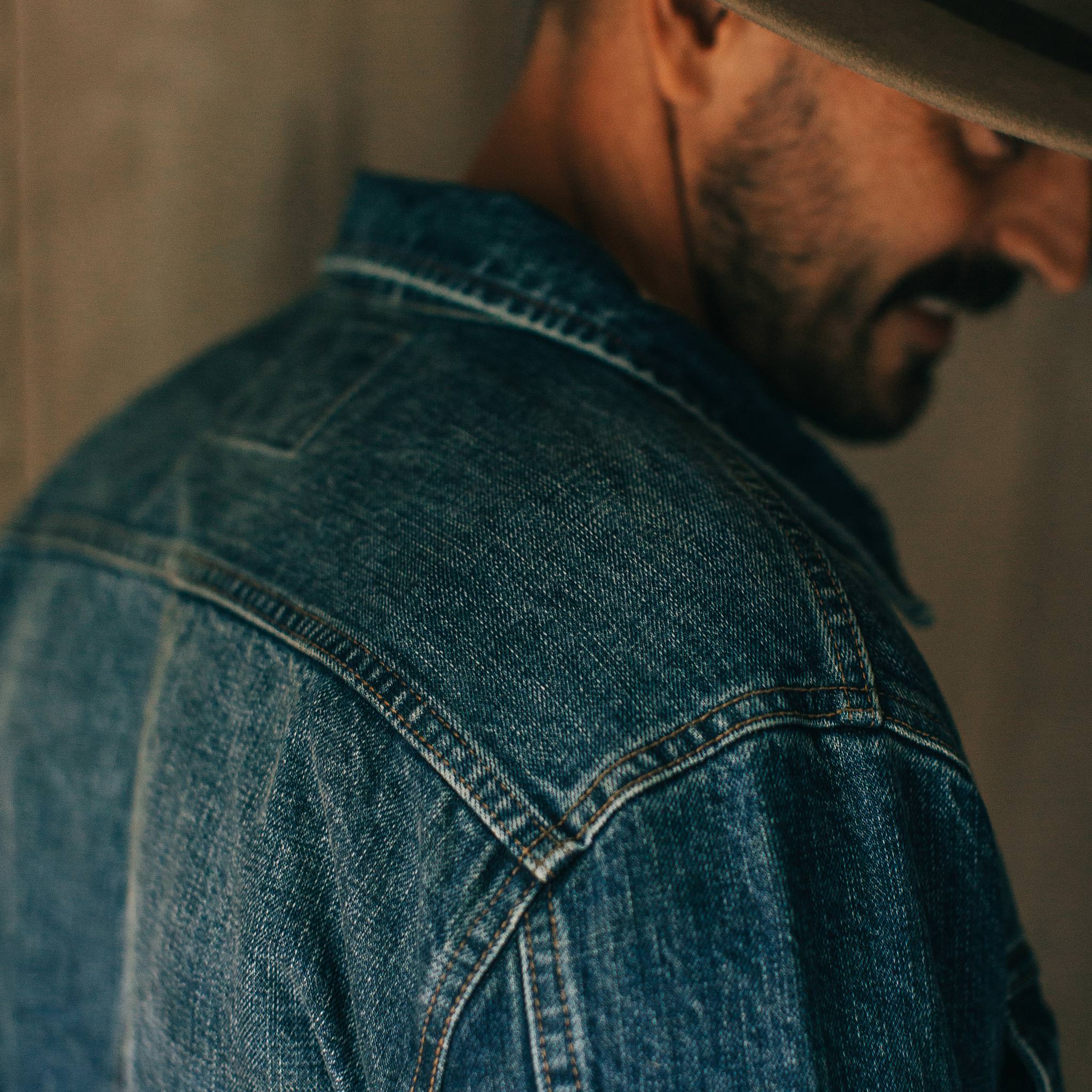 The Long Haul Jacket in 18-Month Wash Organic Selvage - Image 4