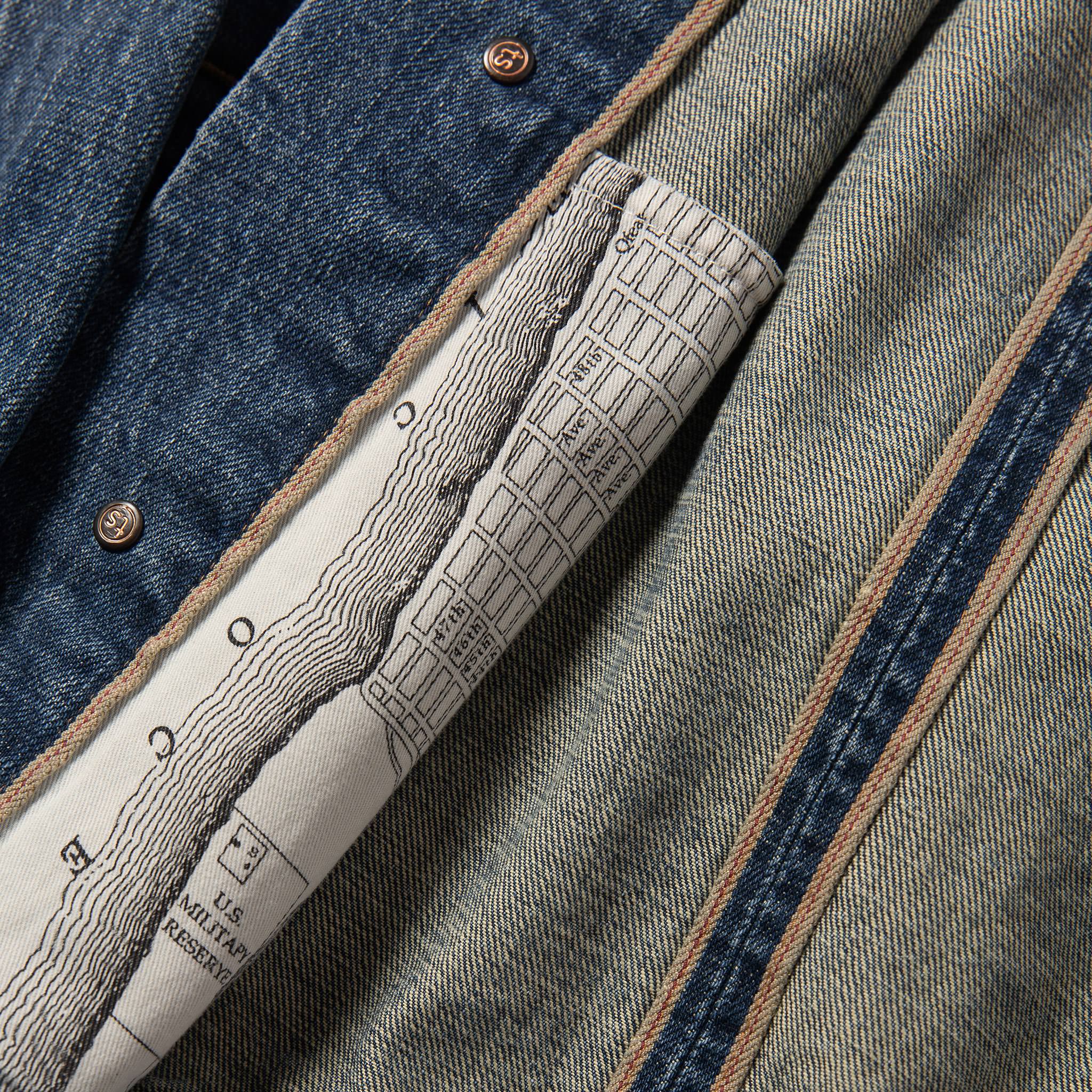 The Long Haul Jacket in 18-Month Wash Organic Selvage - Image 6