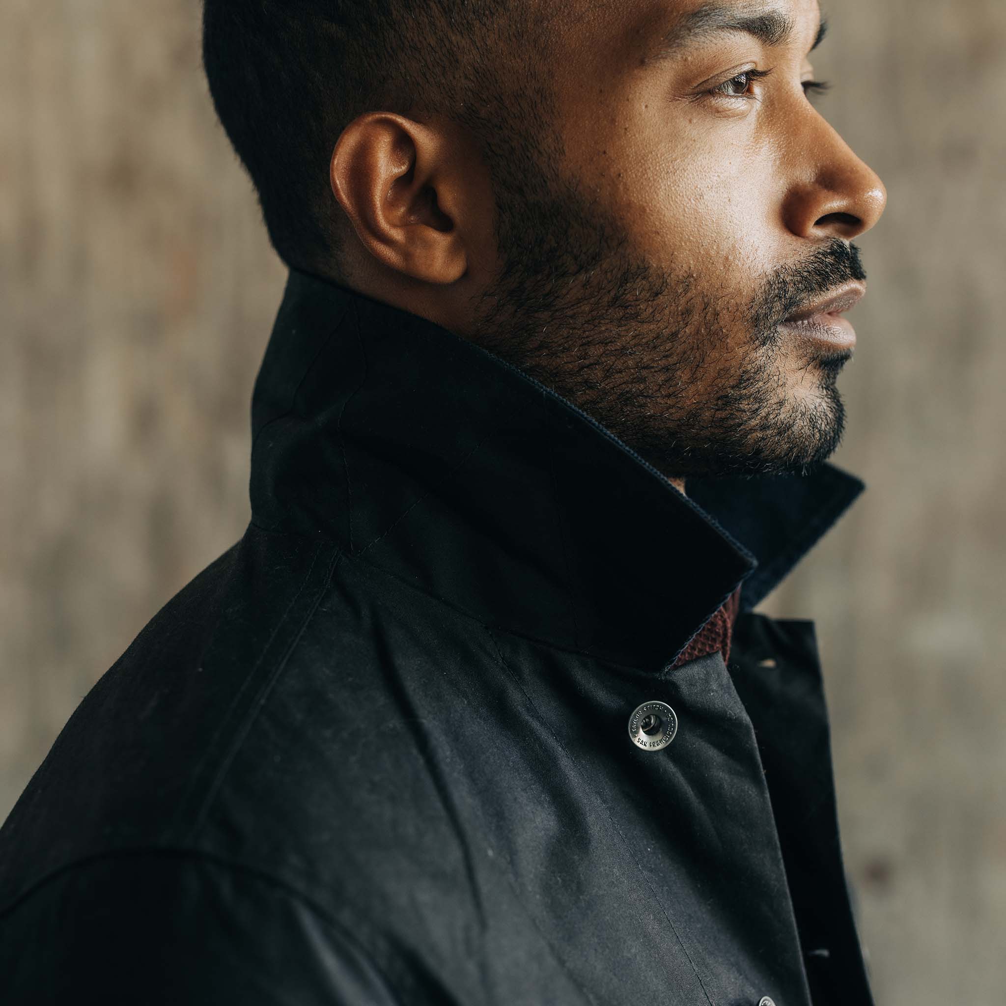 The Long Haul Jacket in Coal Waxed Canvas - Image 3