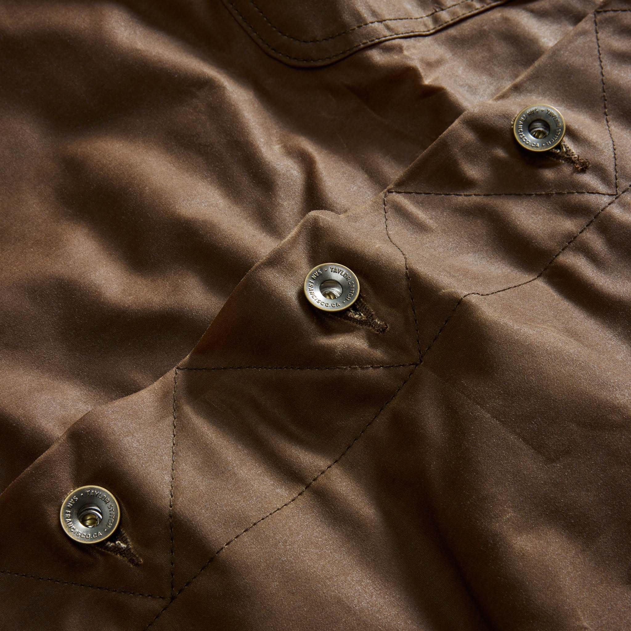 The Long Haul Jacket in Dark Khaki Waxed Canvas - Image 7