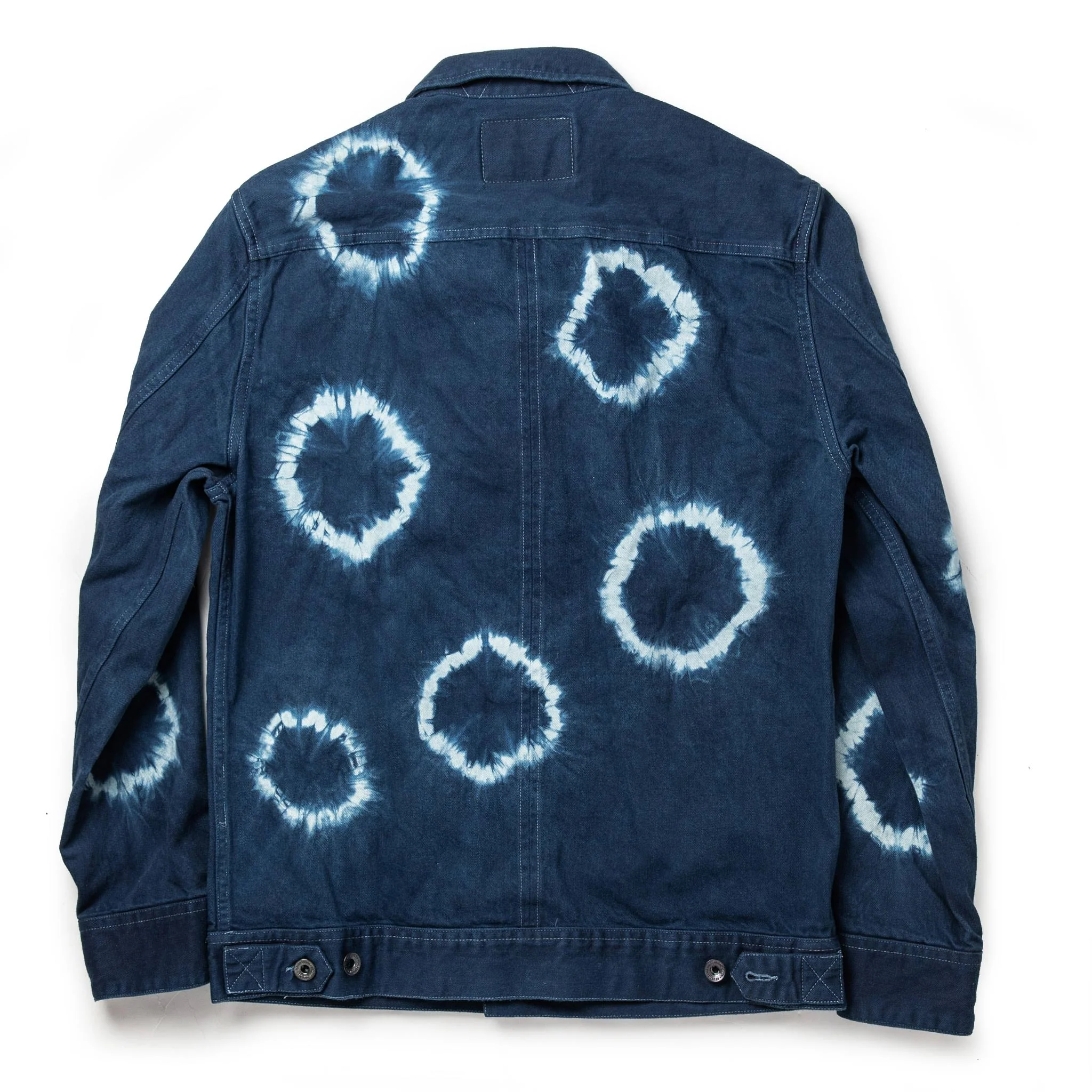 The Long Haul Jacket in Hand-Dyed Indigo - Image 6