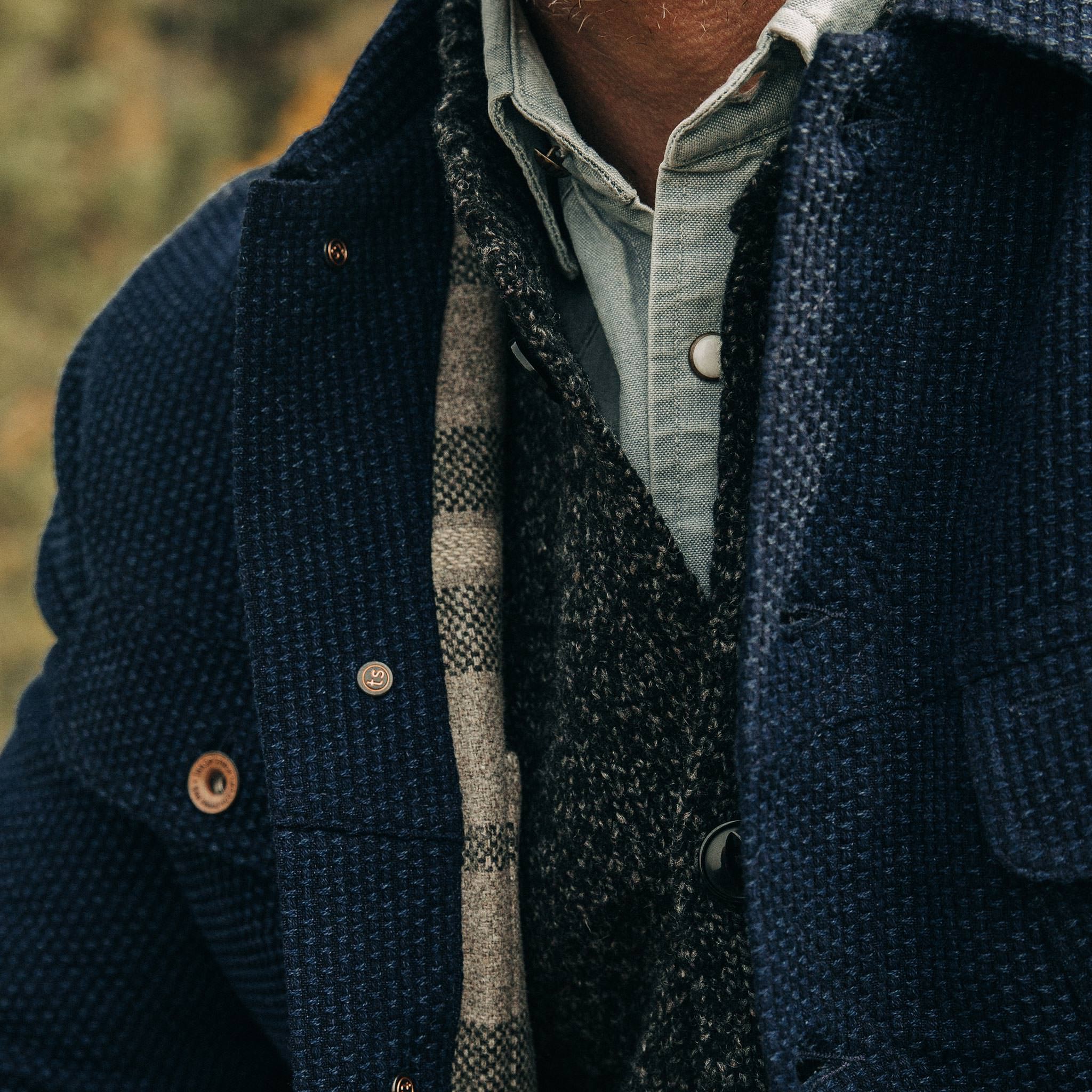 The Long Haul Jacket in Indigo Sashiko - Image 4